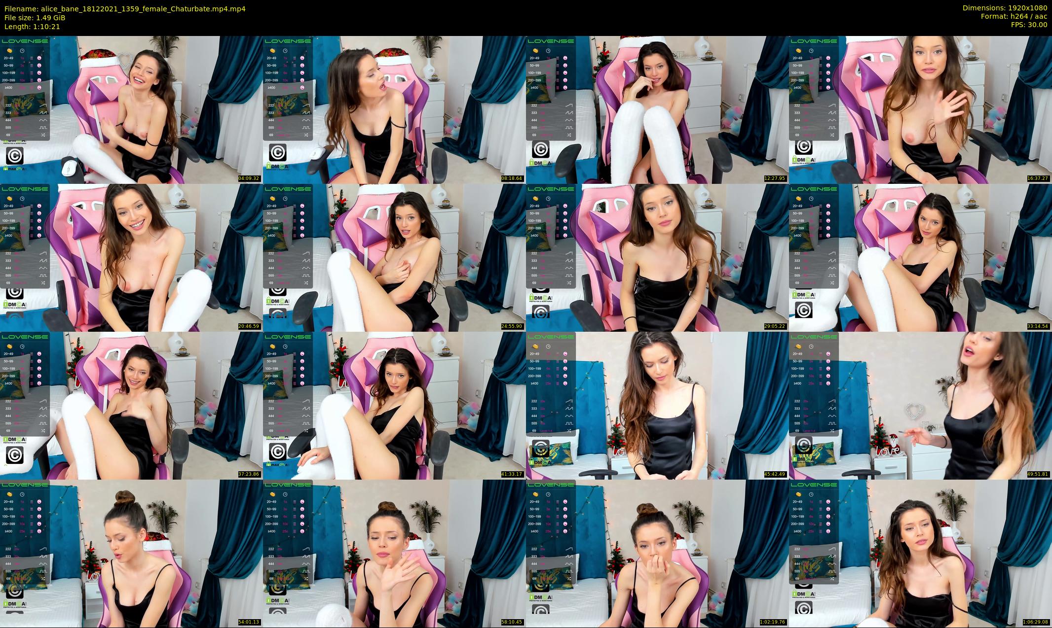 alice_bane — 71 minute Chaturbate female cam show recording, 1080p, Dec 18, 2021