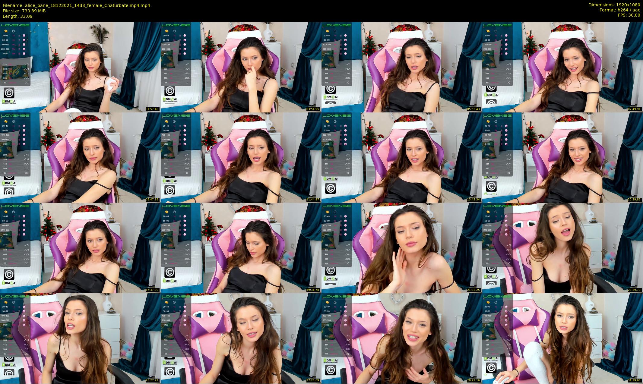 alice_bane — 34 minute Chaturbate female cam show recording, 1080p, Dec 18, 2021