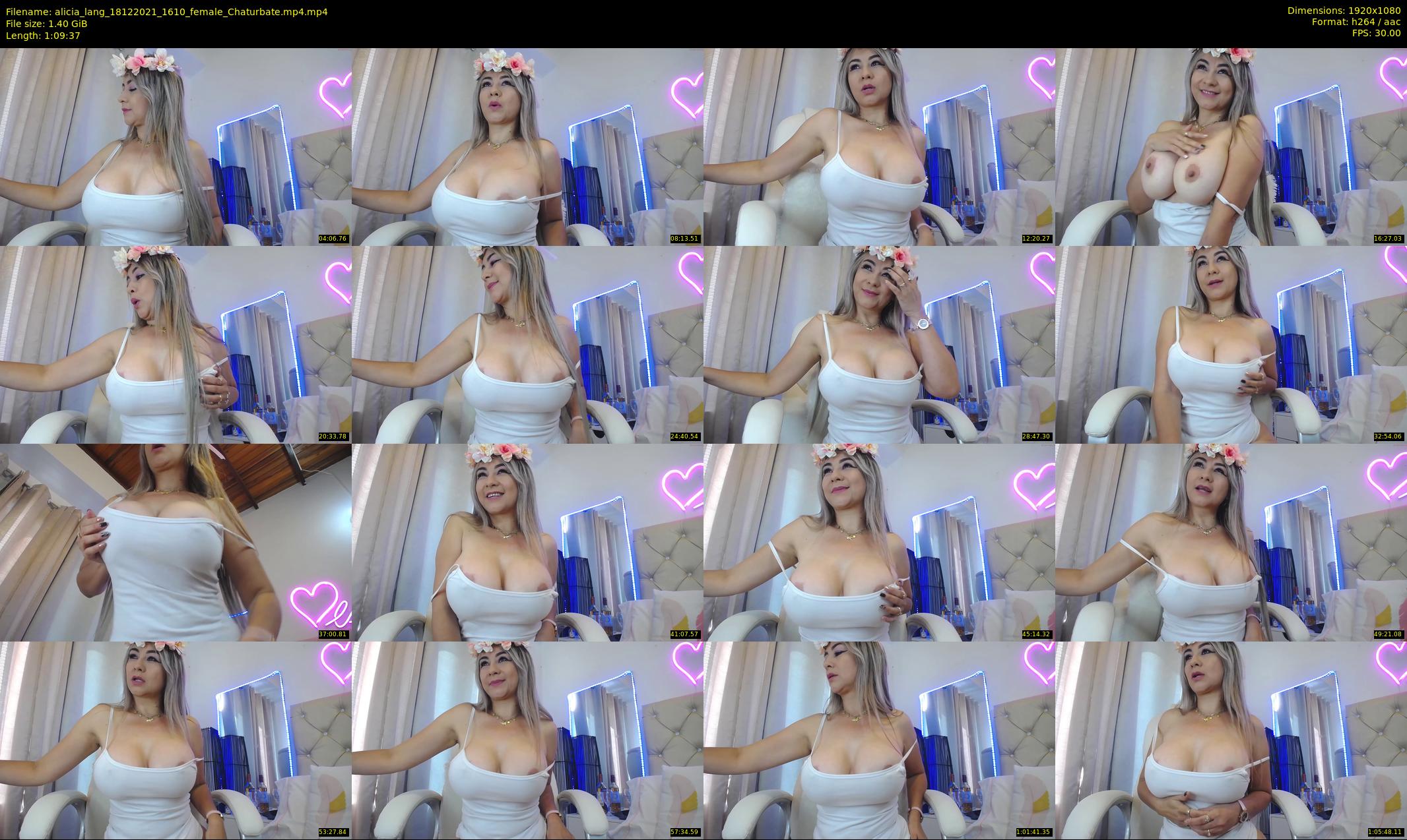 alicia_lang — 70 minute Chaturbate female cam show recording, 1080p, Dec 18, 2021