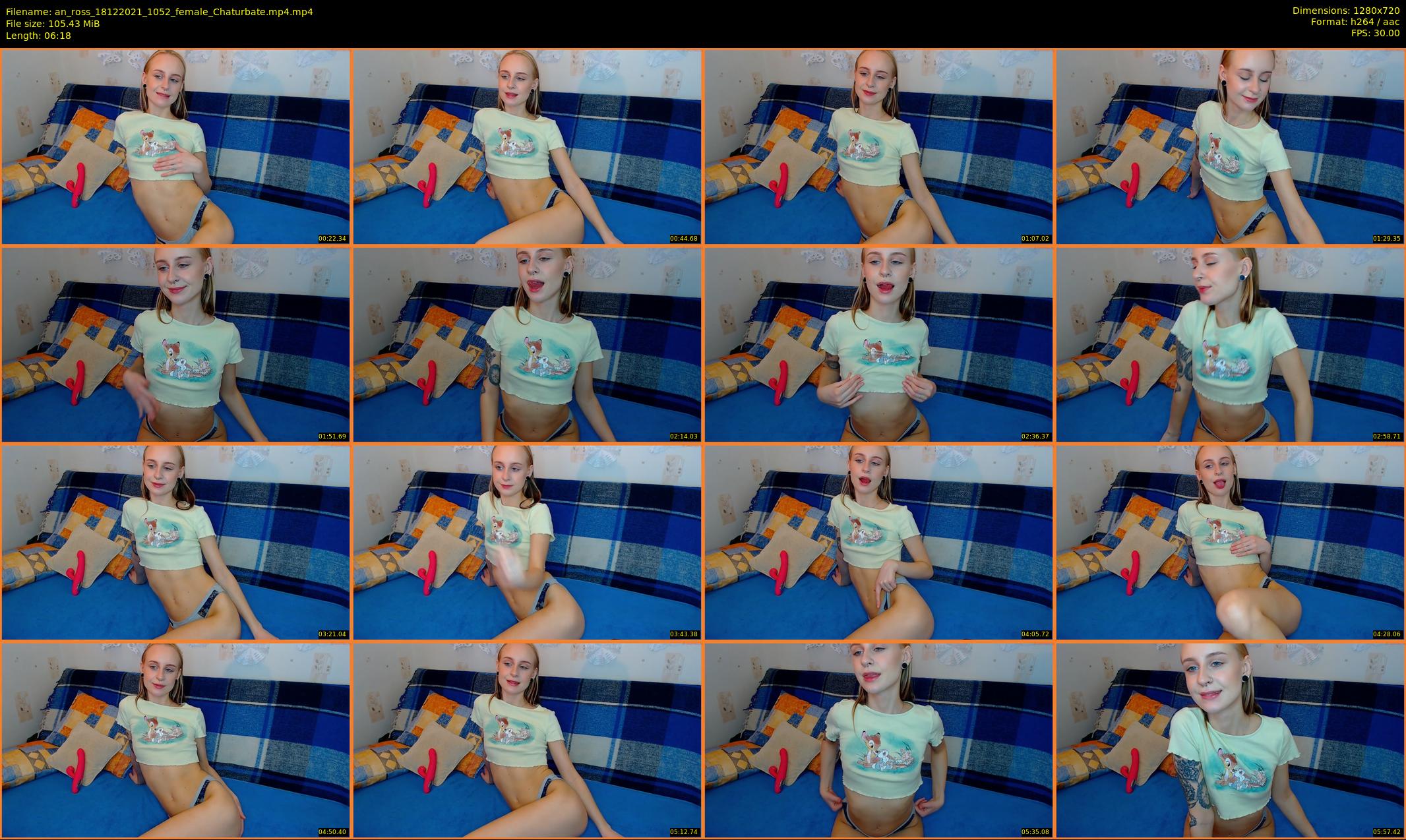 an_ross — 7 minute Chaturbate female cam show recording, 720p, Dec 18, 2021