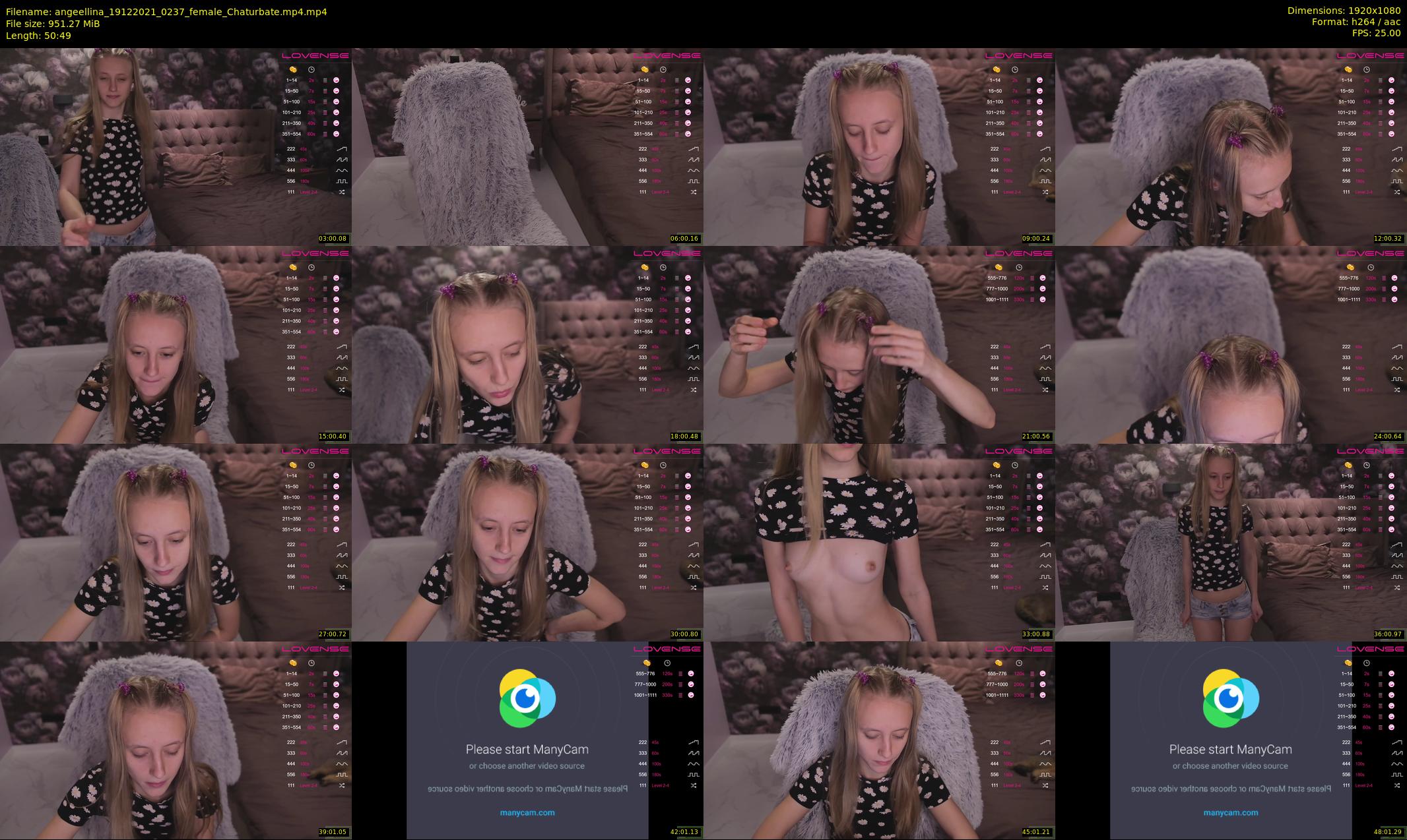 angeellina — 51 minute Chaturbate female cam show recording, 1080p, Dec 19, 2021