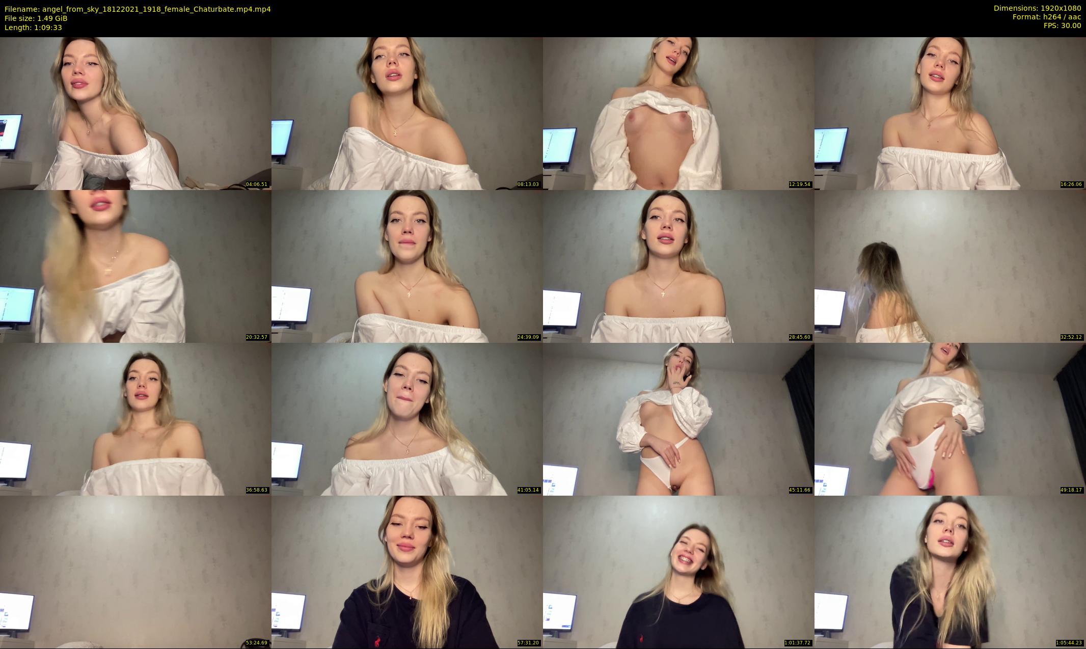 angel_from_sky — 70 minute Chaturbate female cam show recording, 1080p, Dec 18, 2021