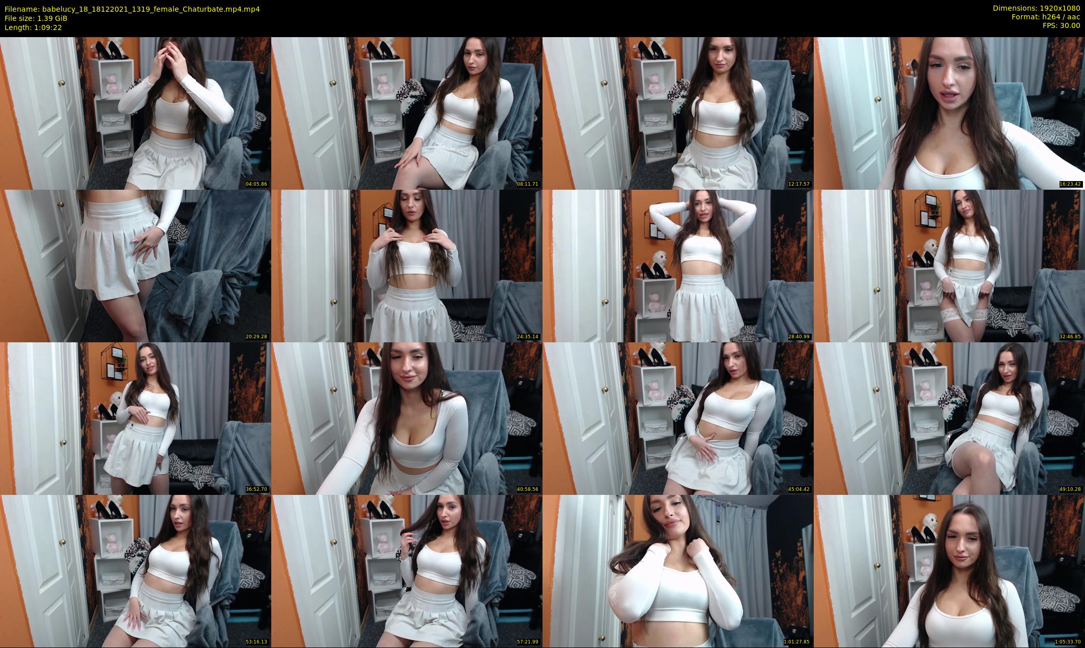 babelucy_18 — 70 minute Chaturbate female cam show recording, 1080p, Dec 18, 2021