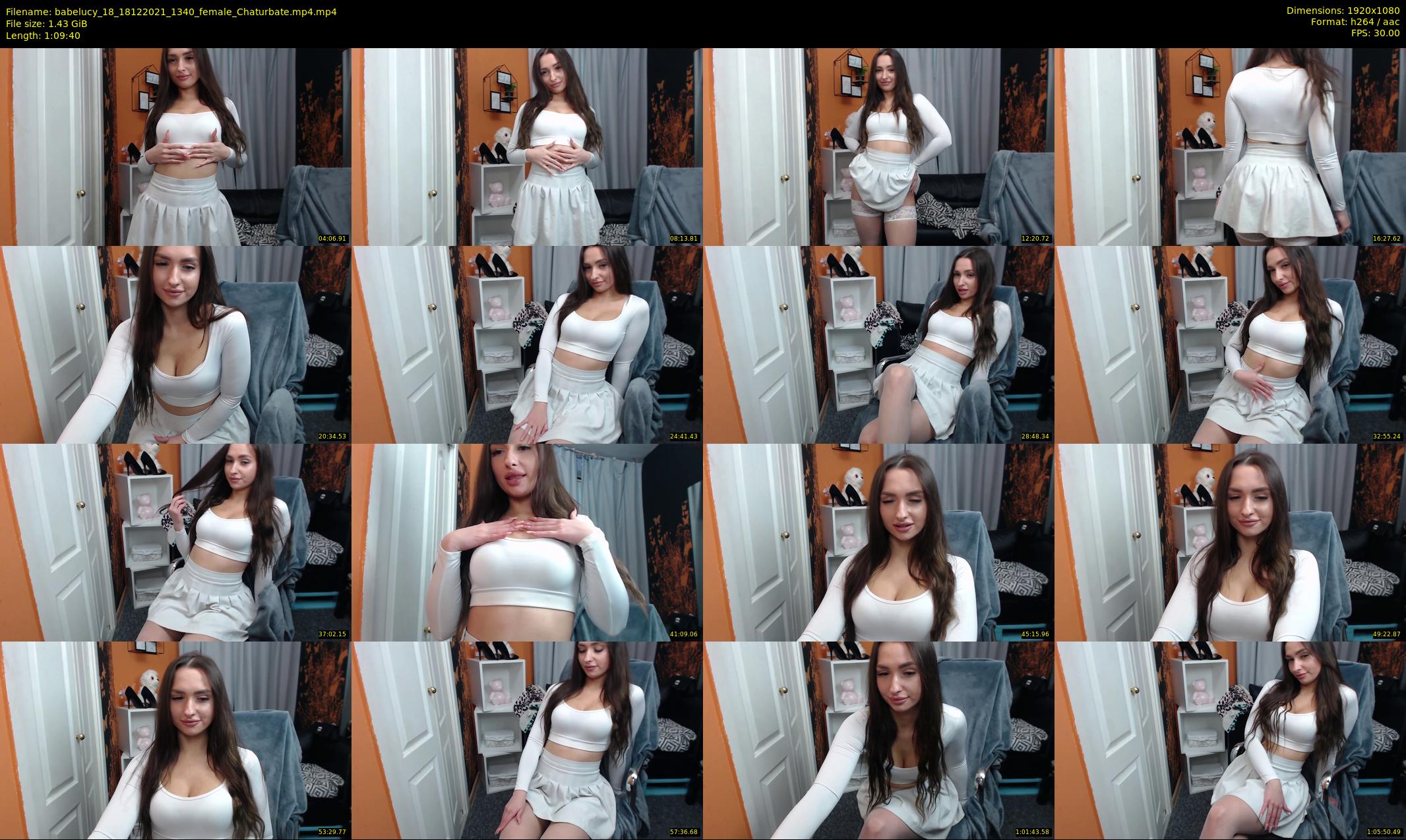 babelucy_18 — 70 minute Chaturbate female cam show recording, 1080p, Dec 18, 2021