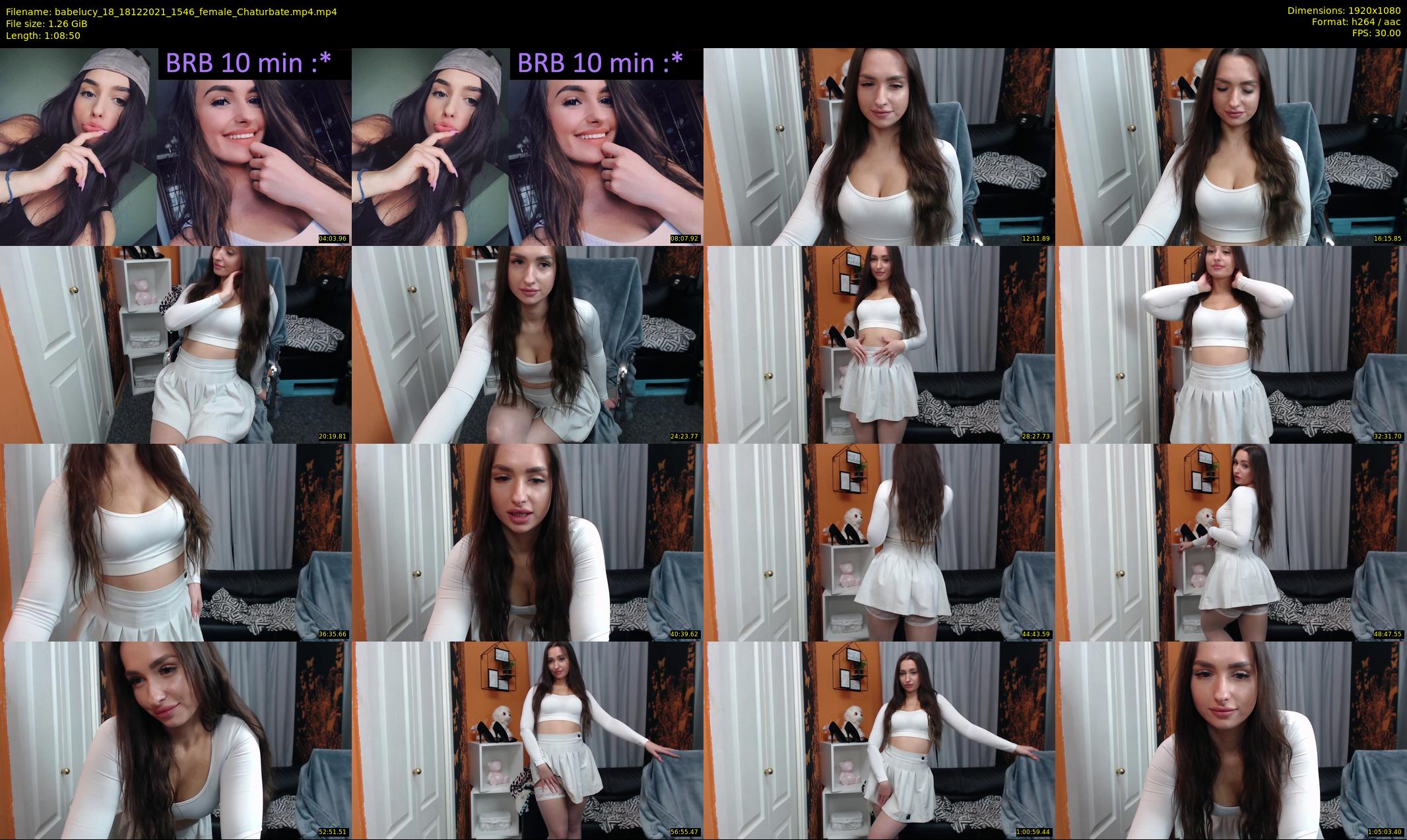 babelucy_18 — 69 minute Chaturbate female cam show recording, 1080p, Dec 18, 2021