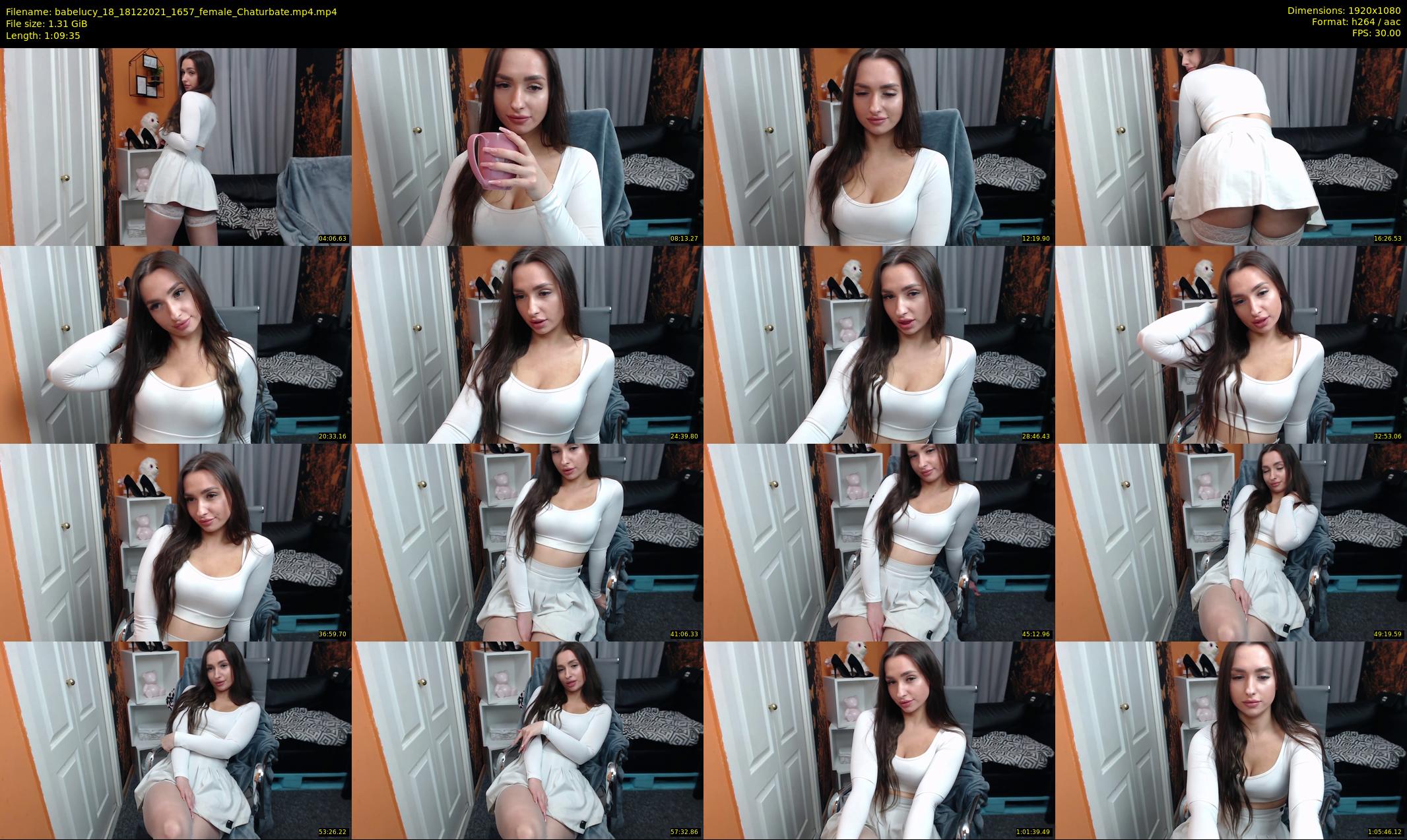babelucy_18 — 70 minute Chaturbate female cam show recording, 1080p, Dec 18, 2021