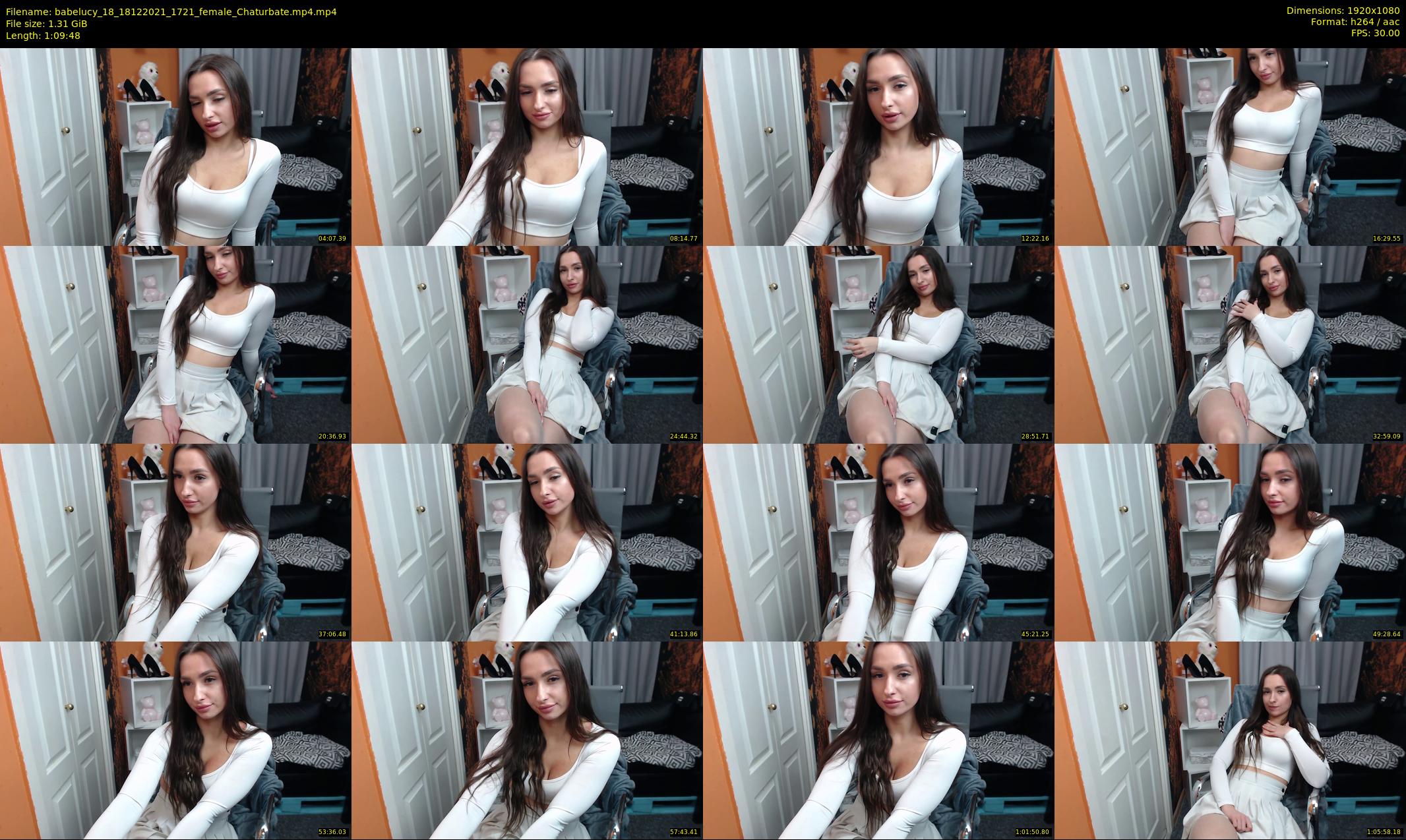 babelucy_18 — 70 minute Chaturbate female cam show recording, 1080p, Dec 18, 2021