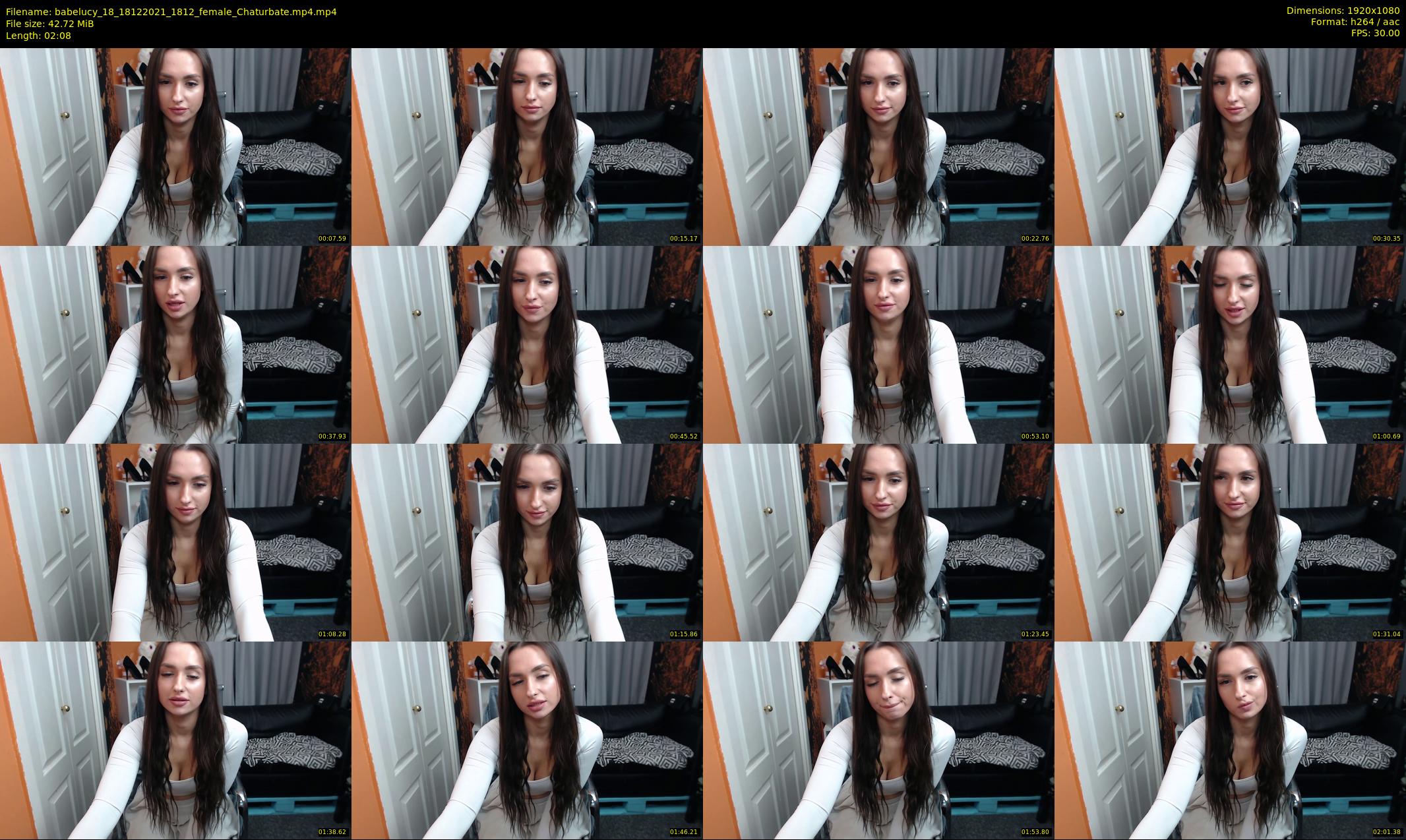 babelucy_18 — 3 minute Chaturbate female cam show recording, 1080p, Dec 18, 2021