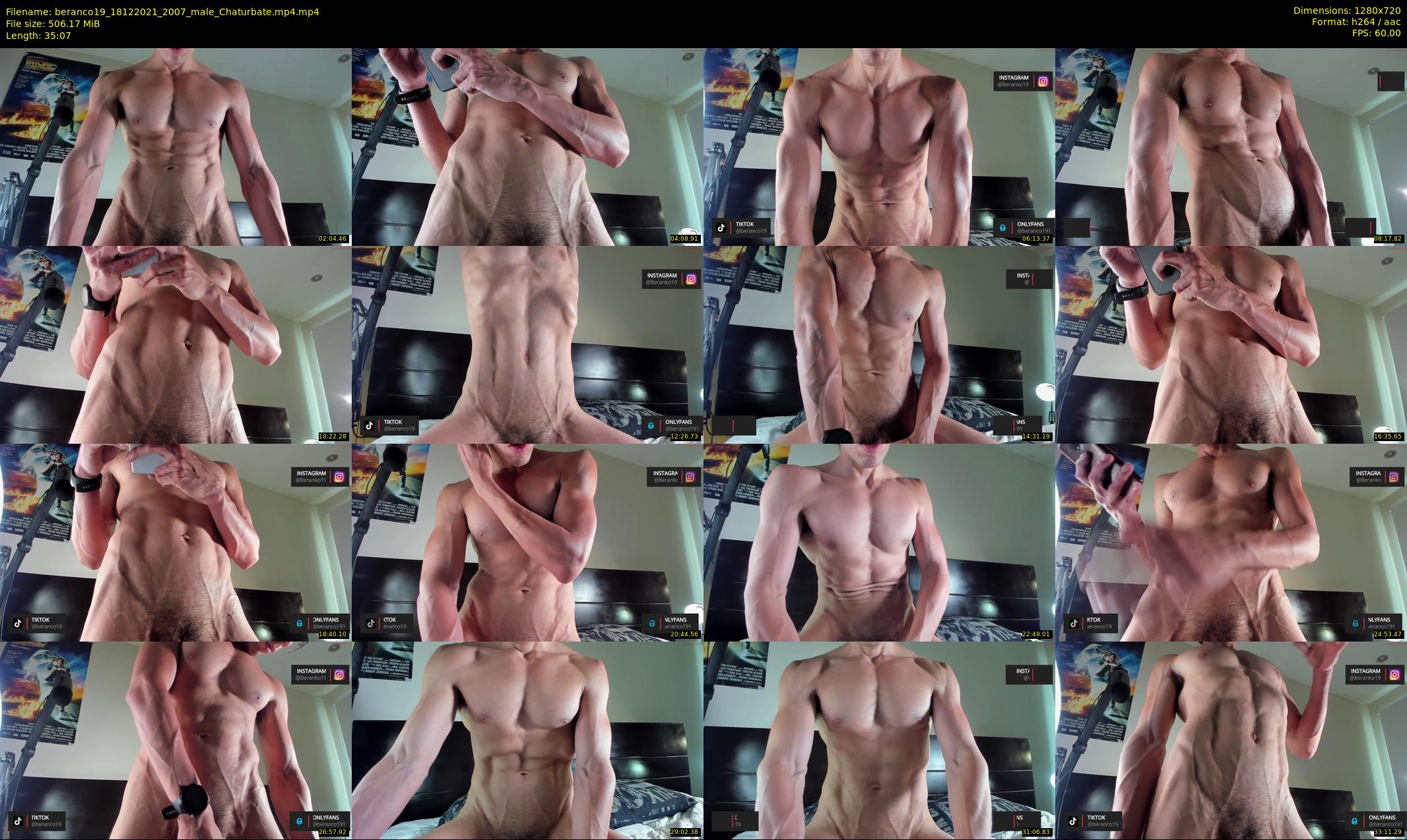 beranco19 — 36 minute Chaturbate male cam show recording, 720p, Dec 18, 2021