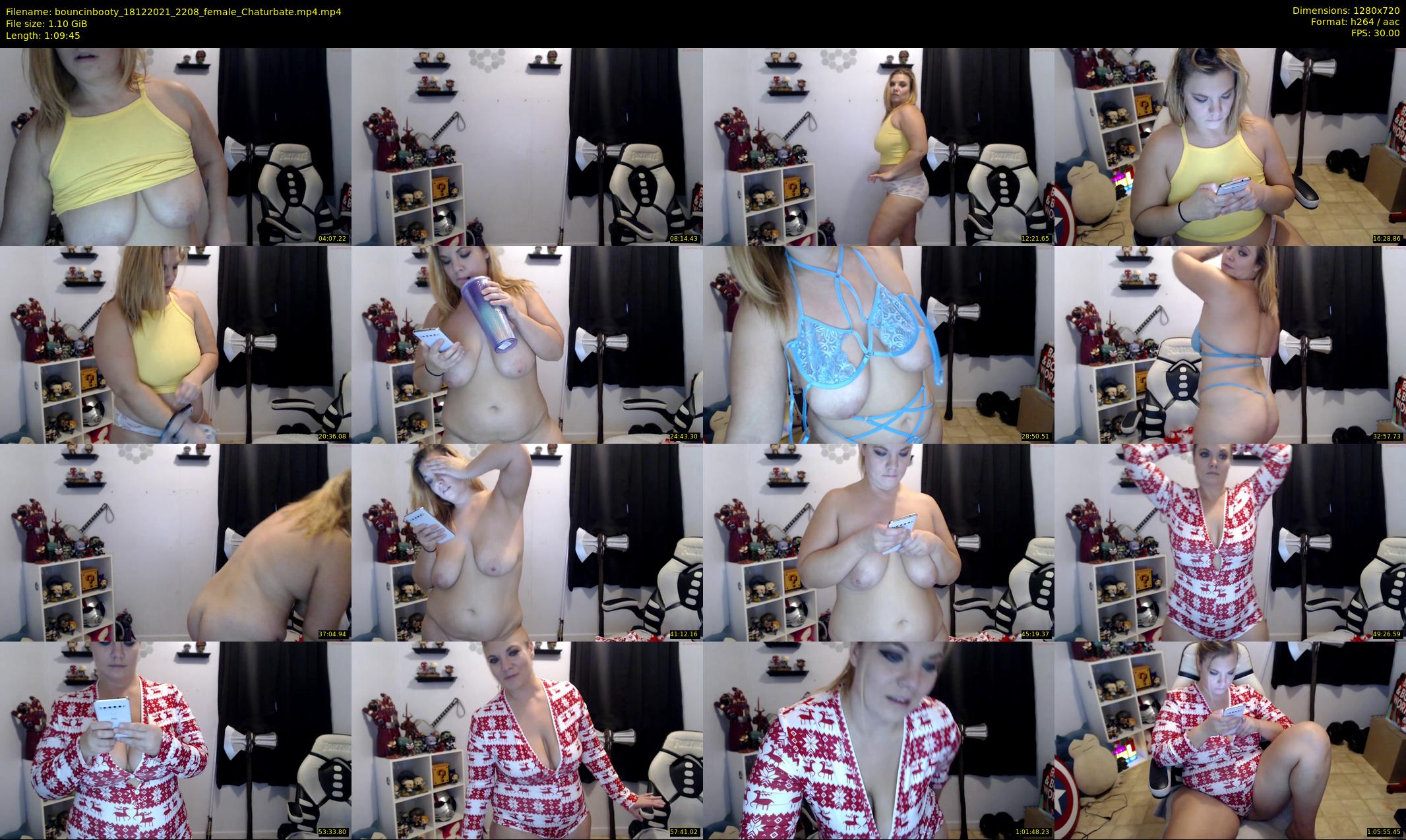 bouncinbooty — 70 minute Chaturbate female cam show recording, 720p, Dec 18, 2021