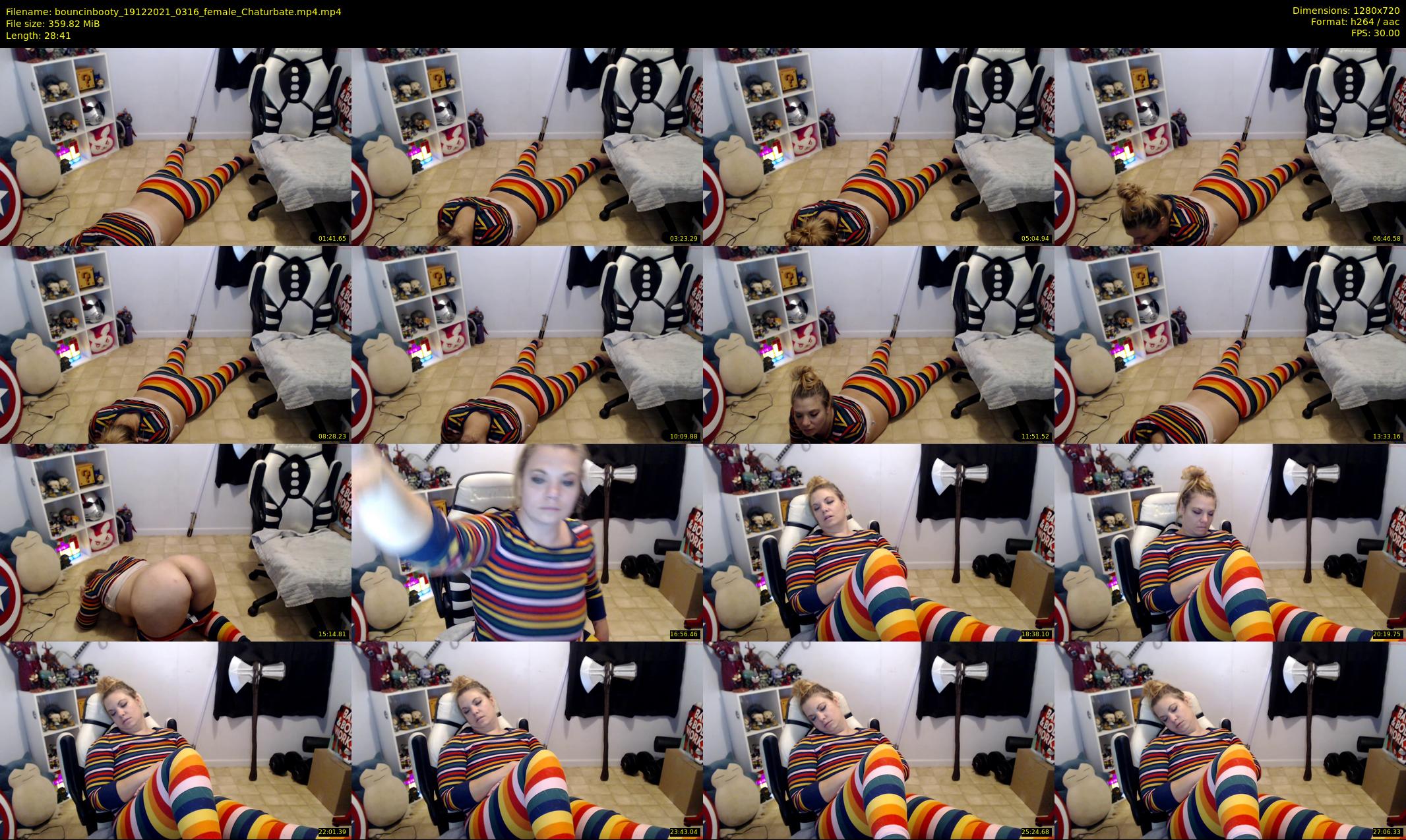 bouncinbooty — 29 minute Chaturbate female cam show recording, 720p, Dec 19, 2021