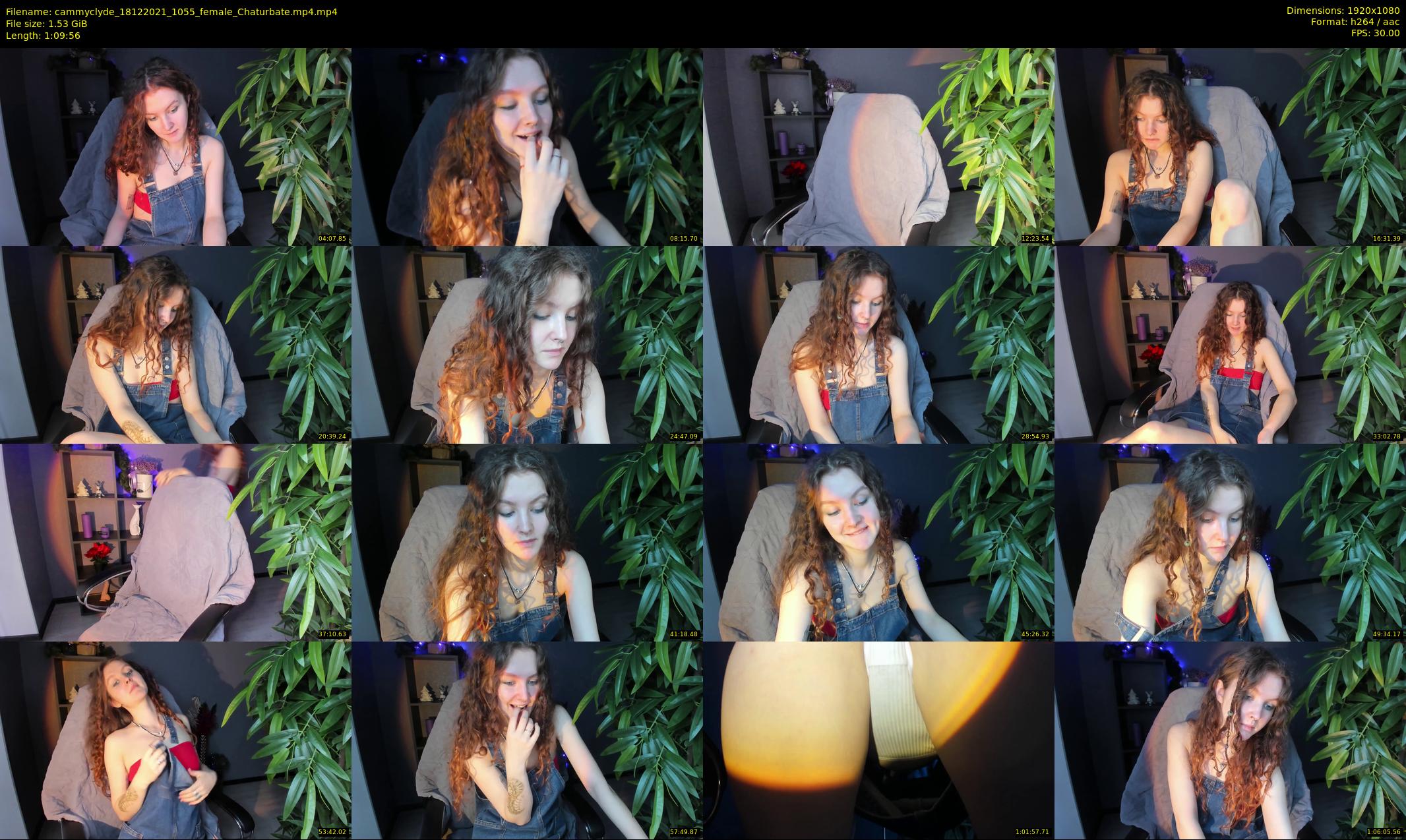 cammyclyde — 70 minute Chaturbate female cam show recording, 1080p, Dec 18, 2021