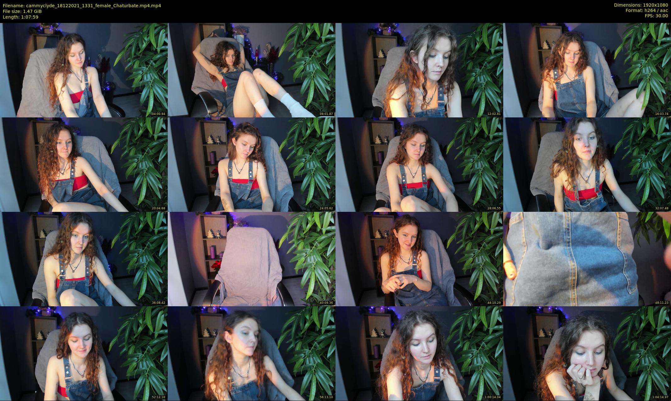 cammyclyde — 68 minute Chaturbate female cam show recording, 1080p, Dec 18, 2021