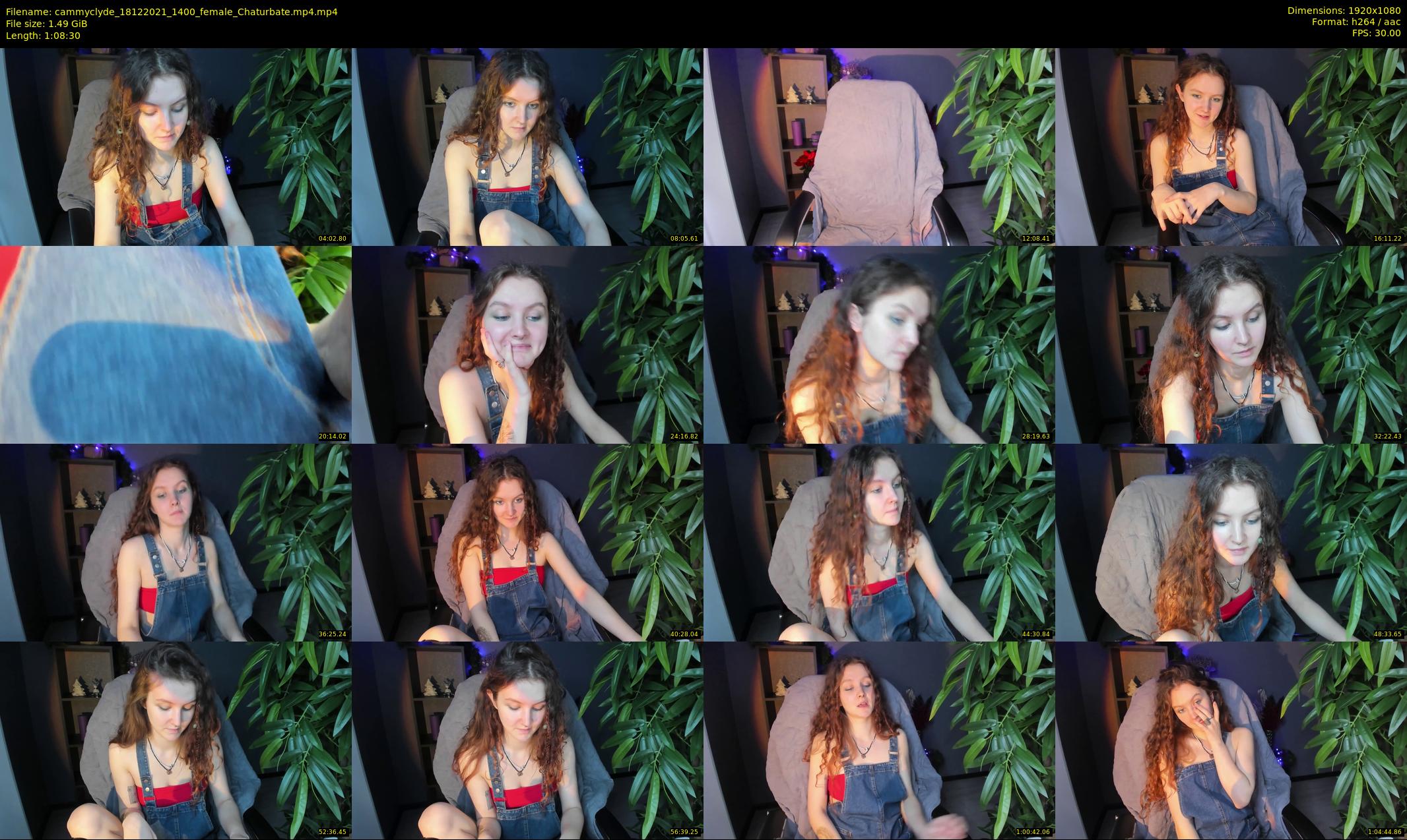 cammyclyde — 69 minute Chaturbate female cam show recording, 1080p, Dec 18, 2021