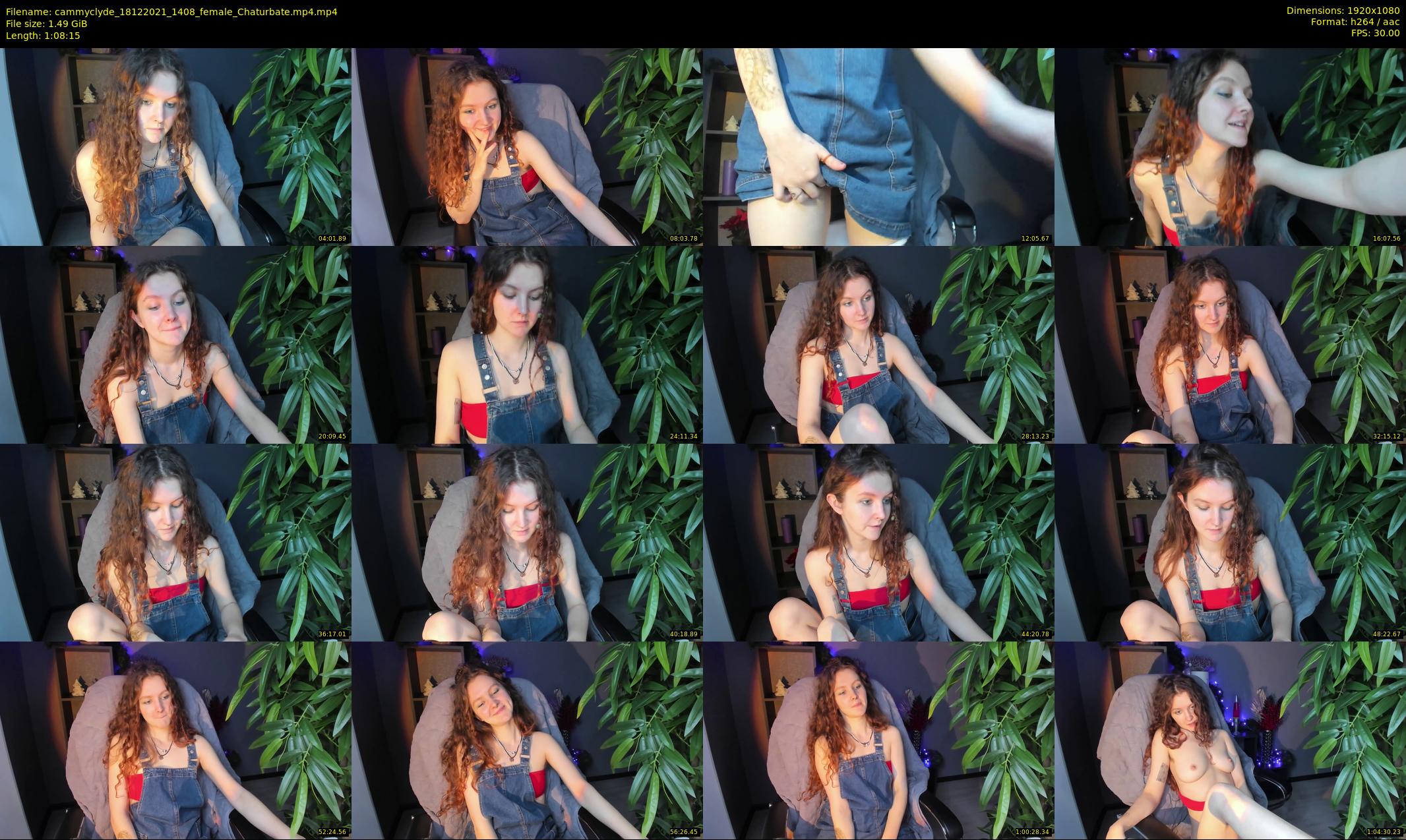 cammyclyde — 69 minute Chaturbate female cam show recording, 1080p, Dec 18, 2021