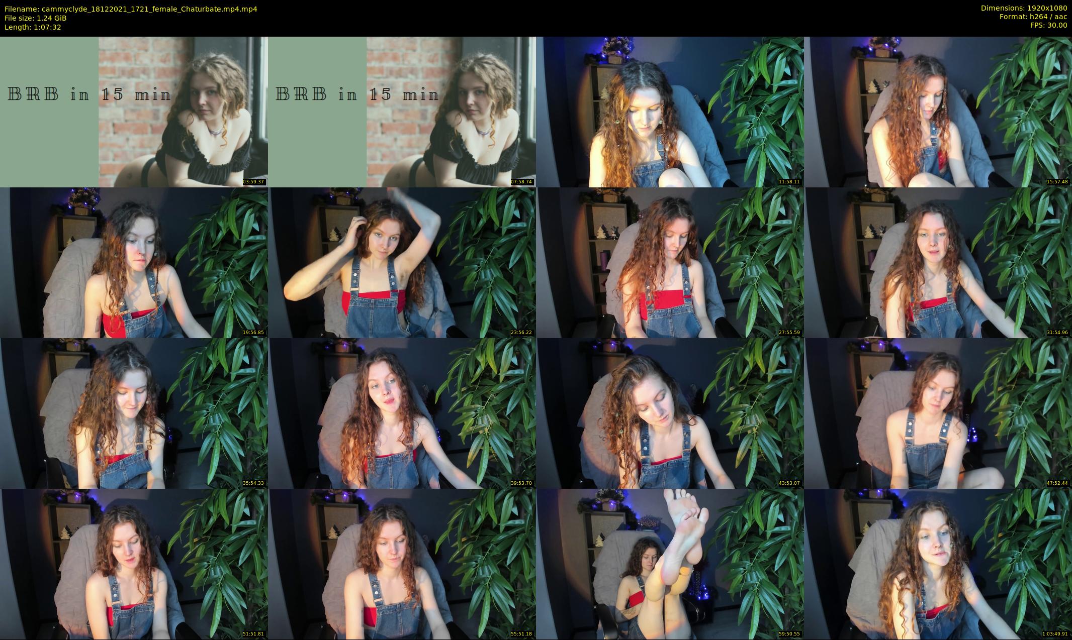 cammyclyde — 68 minute Chaturbate female cam show recording, 1080p, Dec 18, 2021