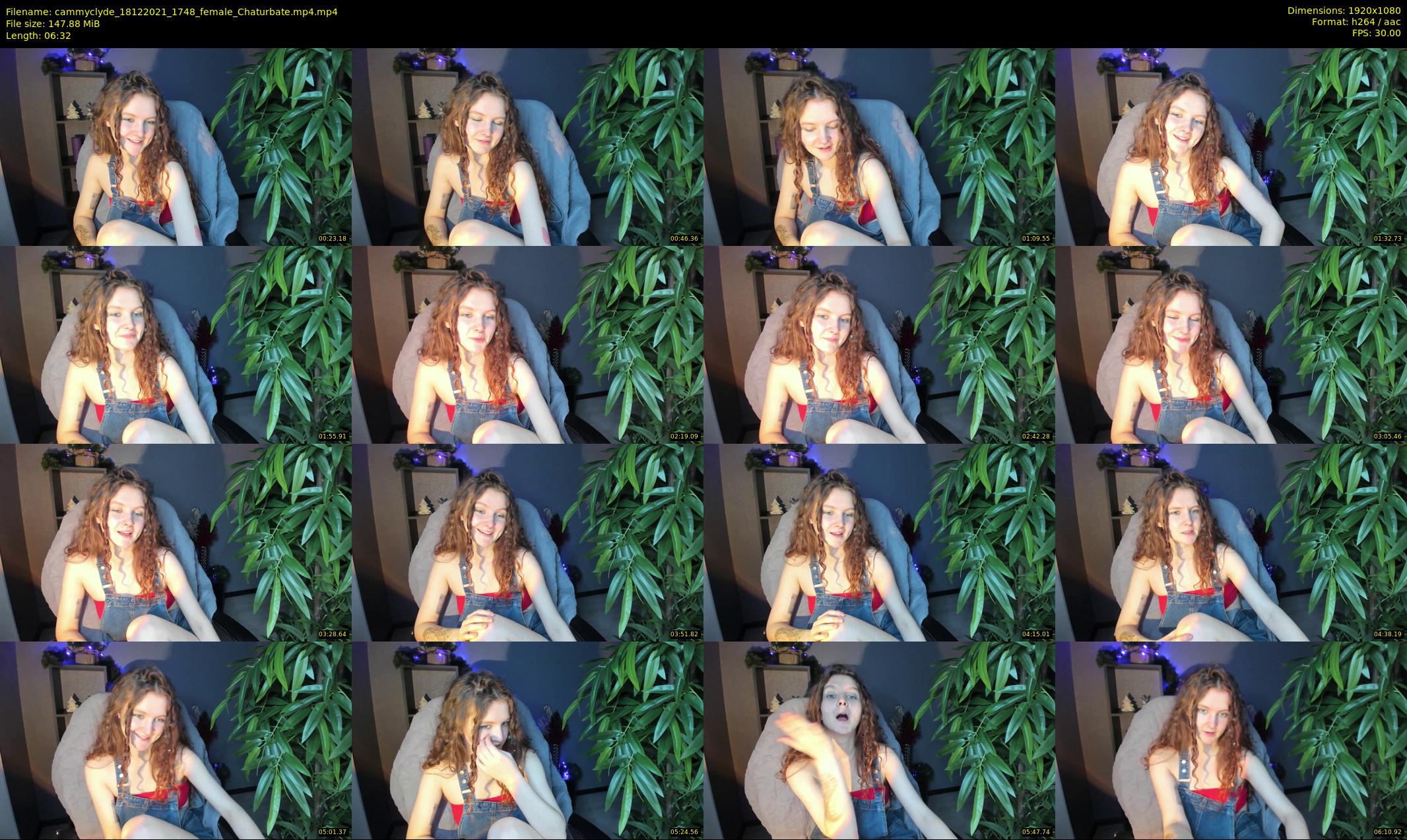 cammyclyde — 7 minute Chaturbate female cam show recording, 1080p, Dec 18, 2021