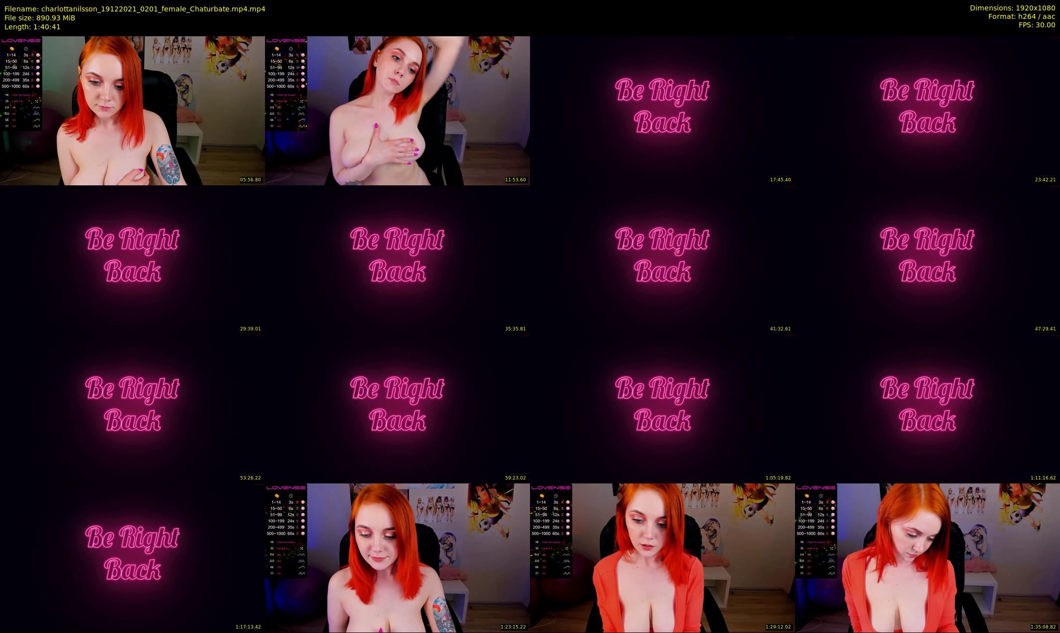 charlottanilsson — 101 minute Chaturbate female cam show recording, 1080p, Dec 19, 2021