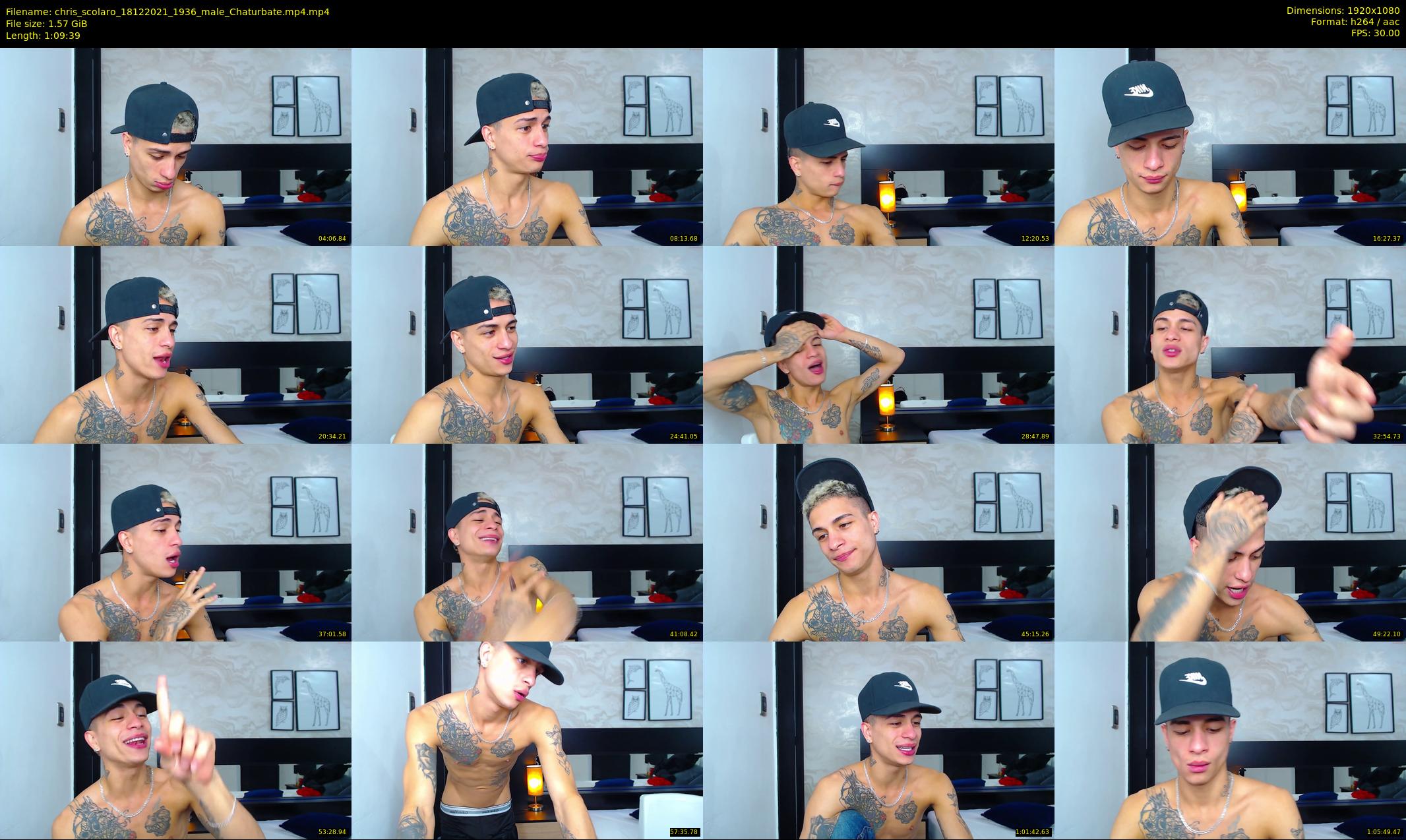 chris_scolaro — 70 minute Chaturbate male cam show recording, 1080p, Dec 18, 2021