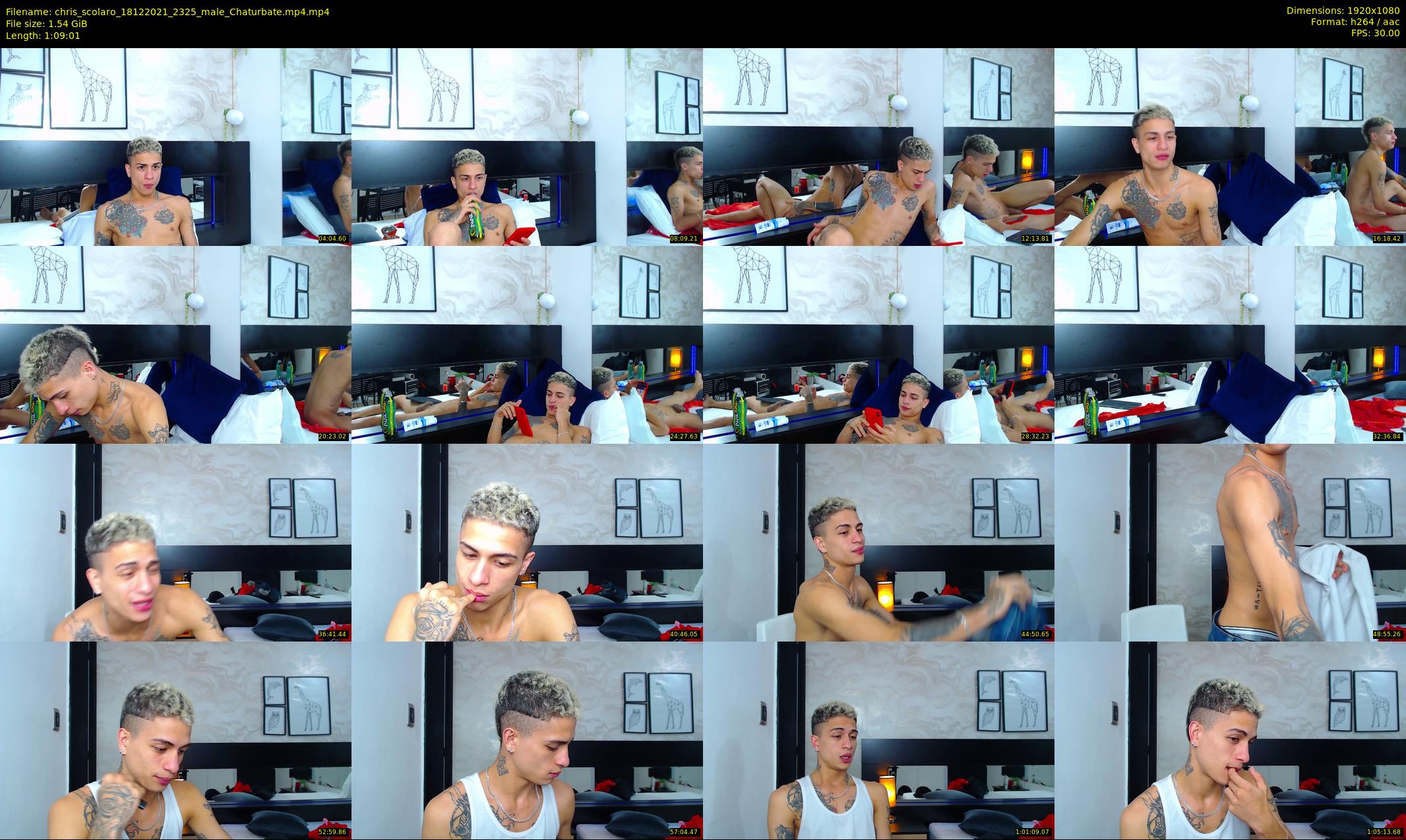 chris_scolaro — 70 minute Chaturbate male cam show recording, 1080p, Dec 18, 2021