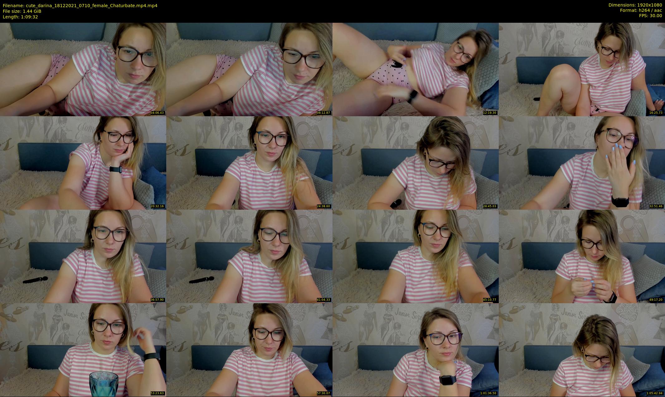 cute_darina — 70 minute Chaturbate female cam show recording, 1080p, Dec 18, 2021