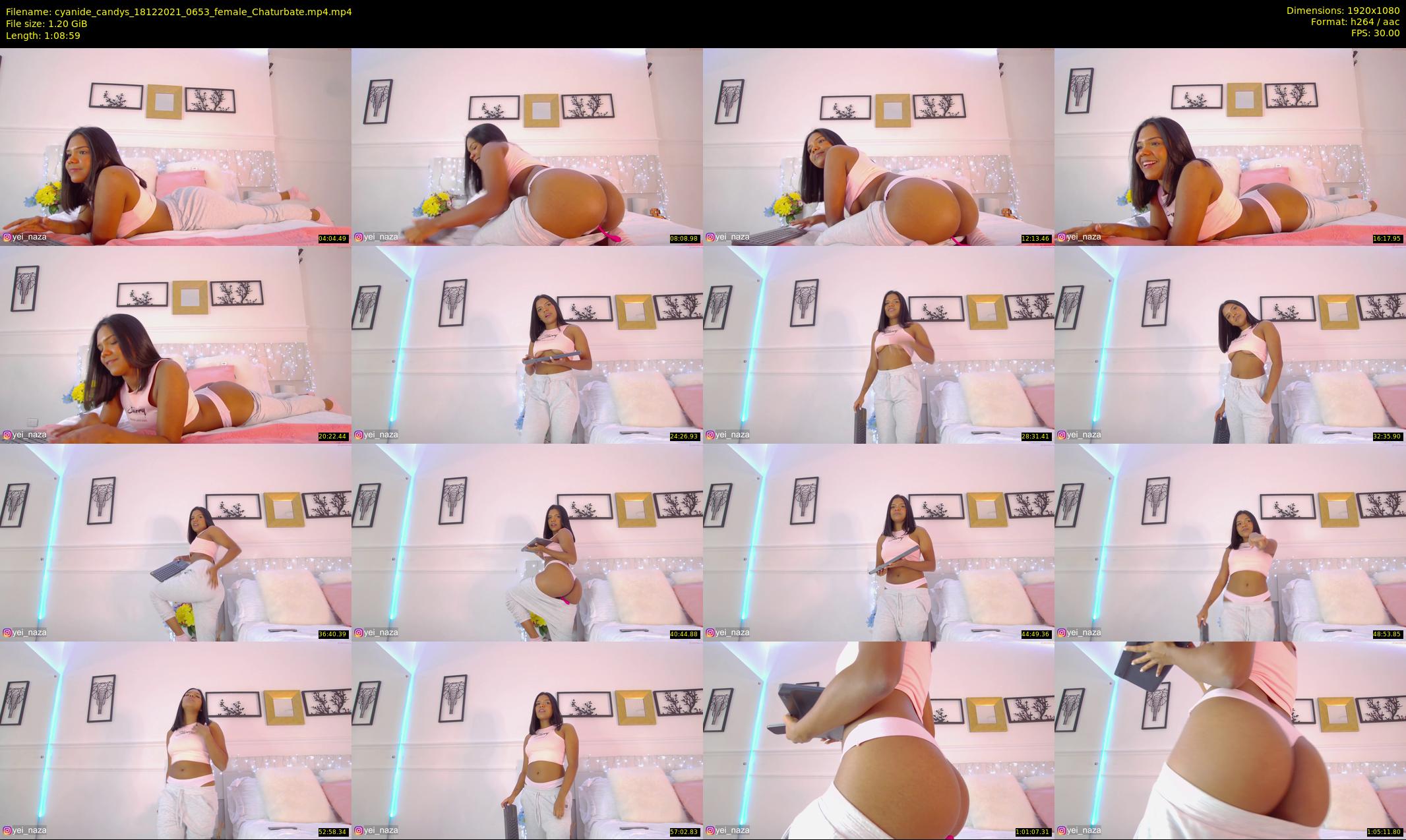cyanide_candys — 69 minute Chaturbate female cam show recording, 1080p, Dec 18, 2021