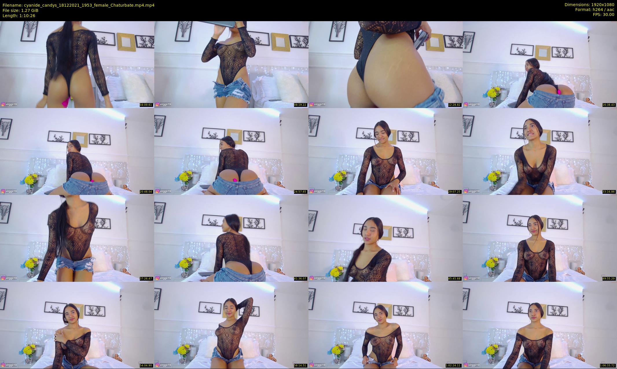 cyanide_candys — 71 minute Chaturbate female cam show recording, 1080p, Dec 18, 2021