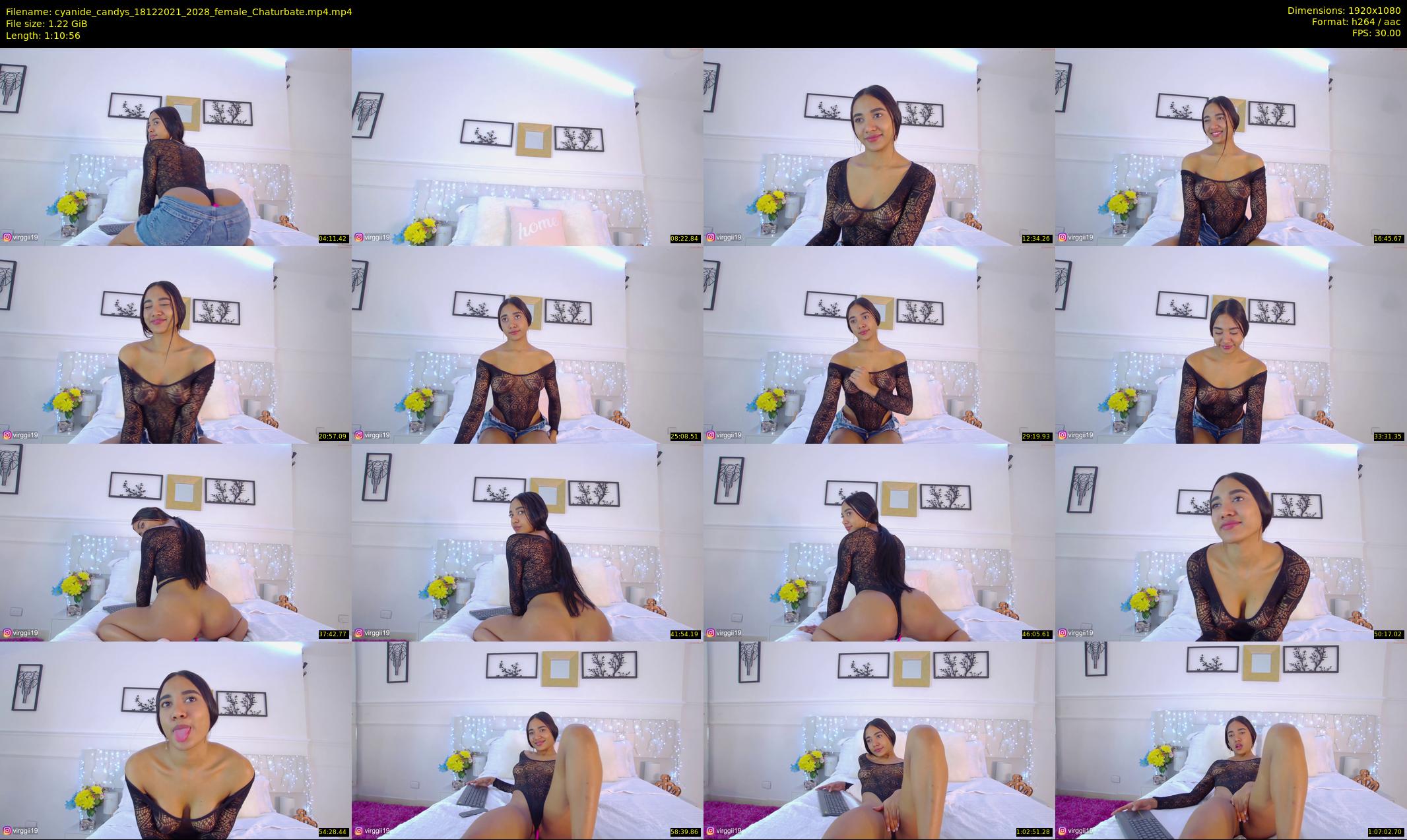 cyanide_candys — 71 minute Chaturbate female cam show recording, 1080p, Dec 18, 2021