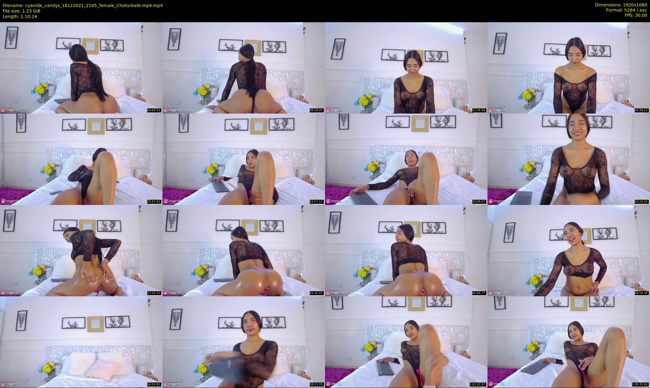 cyanide_candys — 71 minute Chaturbate female cam show recording, 1080p, Dec 18, 2021