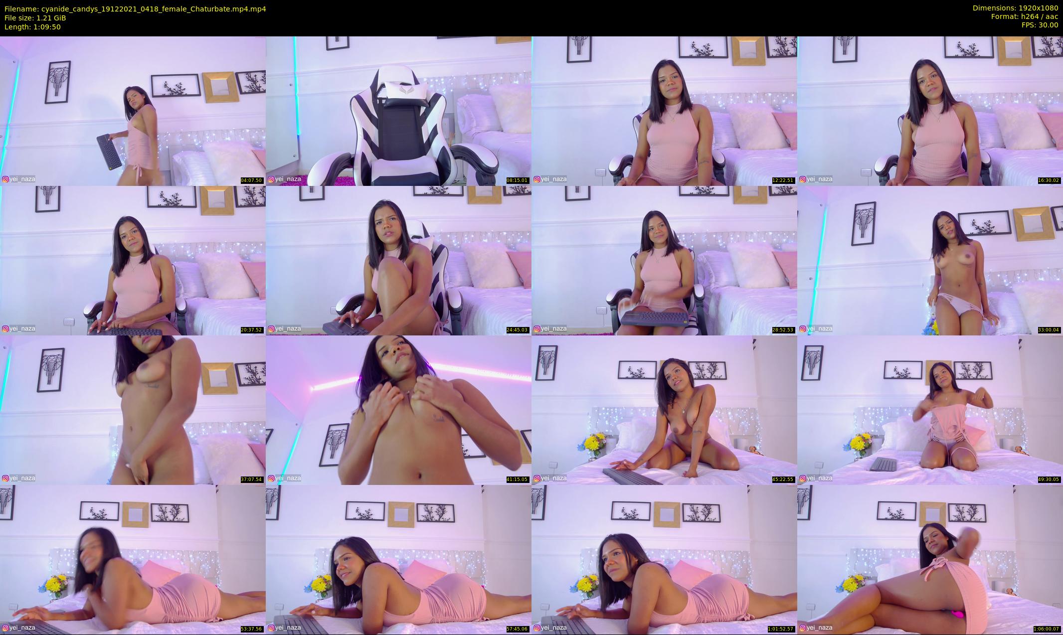 cyanide_candys — 70 minute Chaturbate female cam show recording, 1080p, Dec 19, 2021