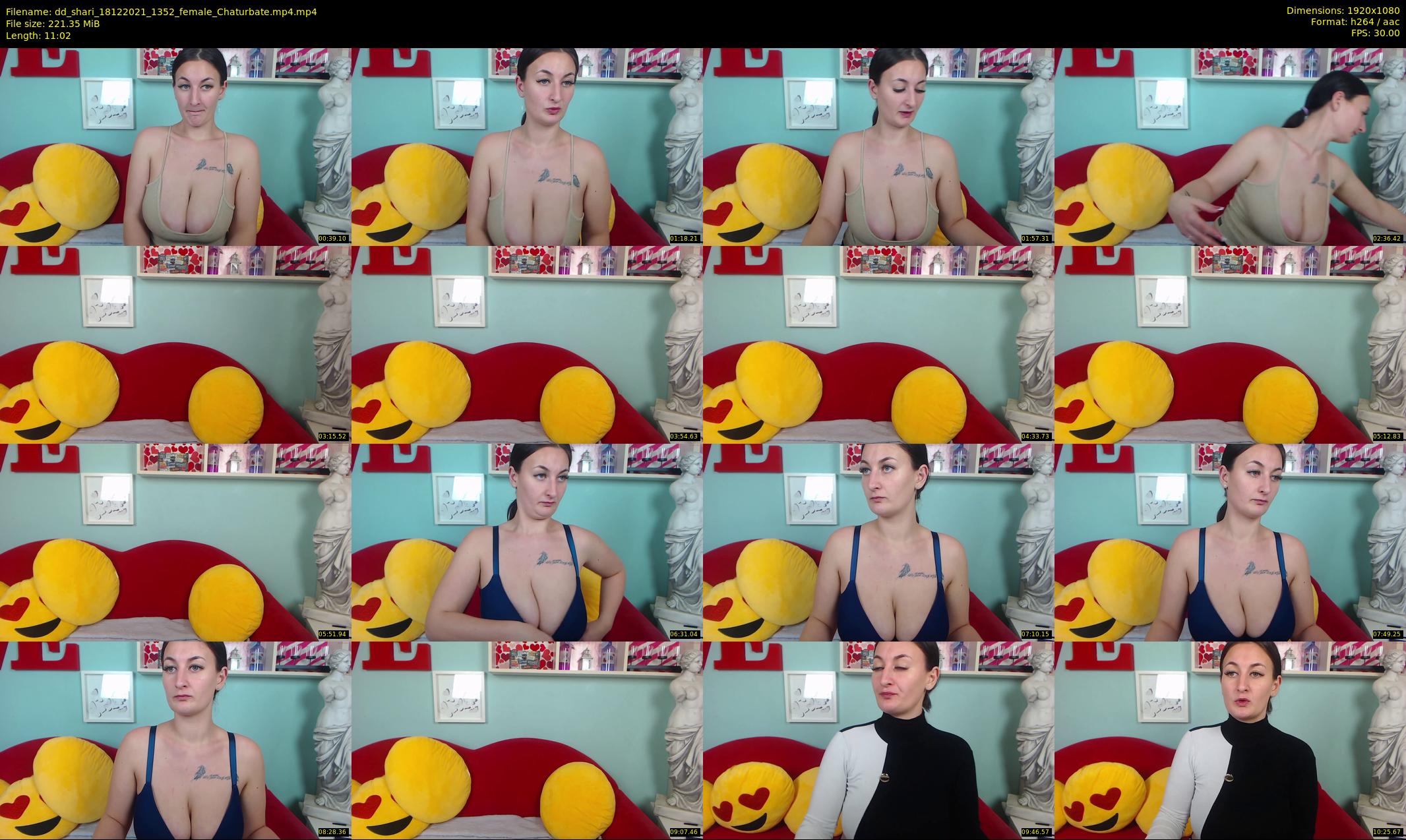 dd_shari — 12 minute Chaturbate female cam show recording, 1080p, Dec 18, 2021