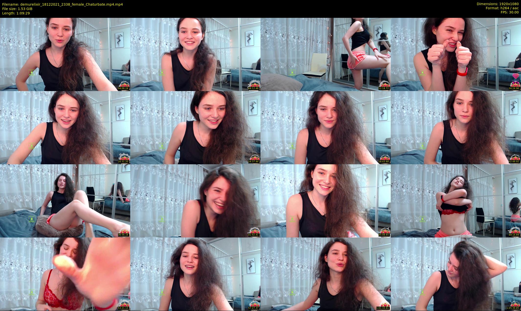 demurelixir — 70 minute Chaturbate female cam show recording, 1080p, Dec 18, 2021