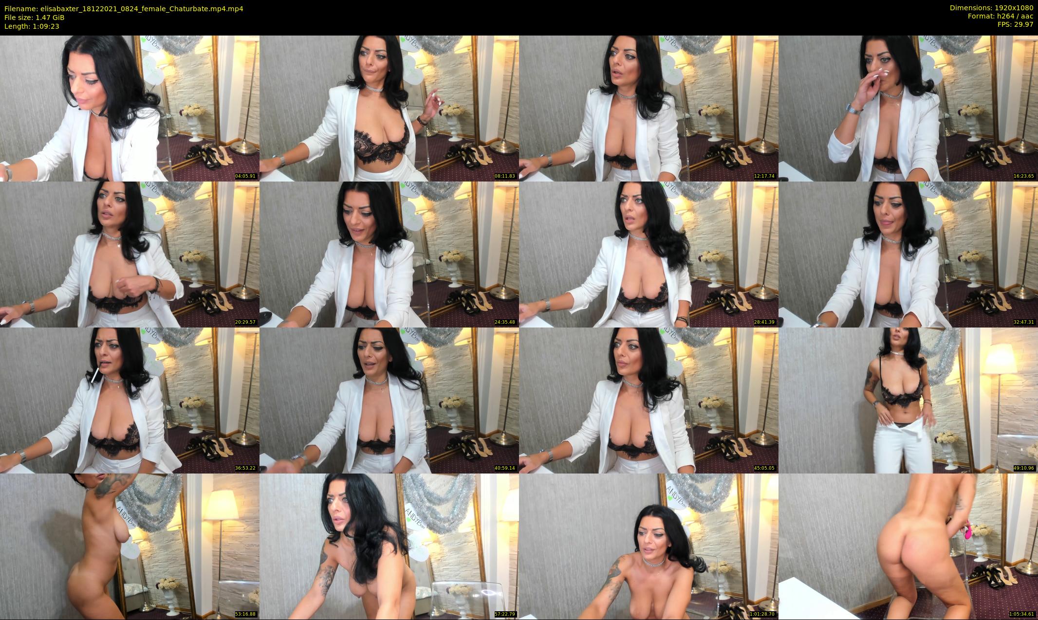 elisabaxter — 70 minute Chaturbate female cam show recording, 1080p, Dec 18, 2021