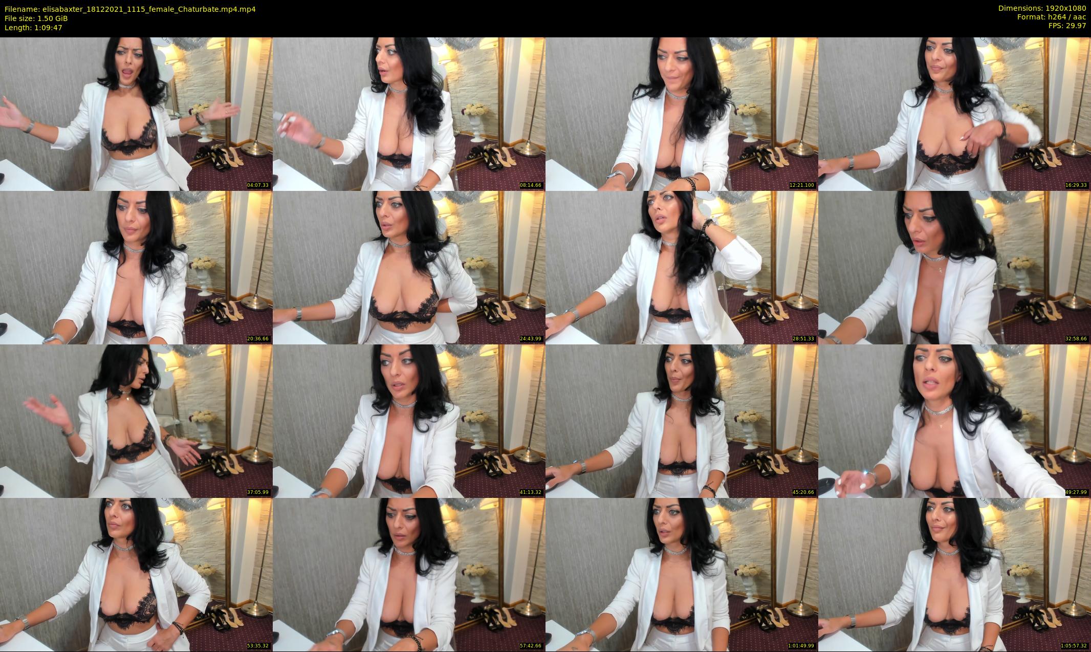elisabaxter — 70 minute Chaturbate female cam show recording, 1080p, Dec 18, 2021