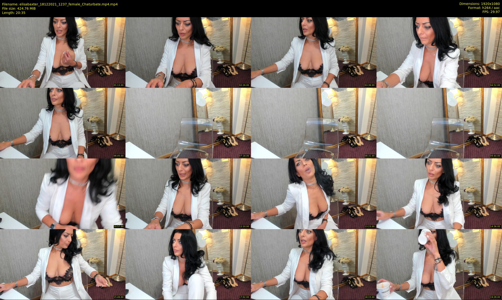 elisabaxter — 21 minute Chaturbate female cam show recording, 1080p, Dec 18, 2021