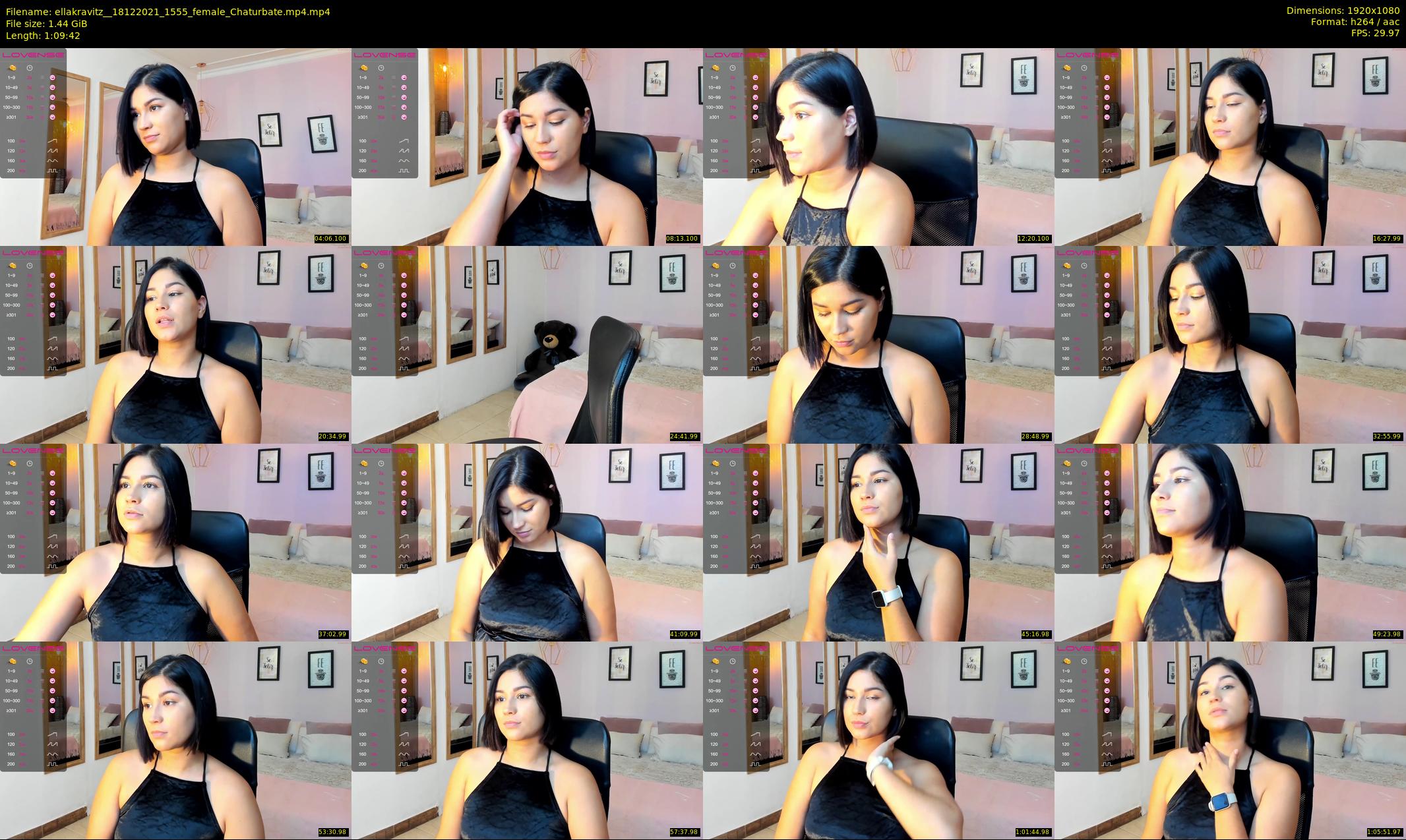 ellakravitz_ — 70 minute Chaturbate female cam show recording, 1080p, Dec 18, 2021