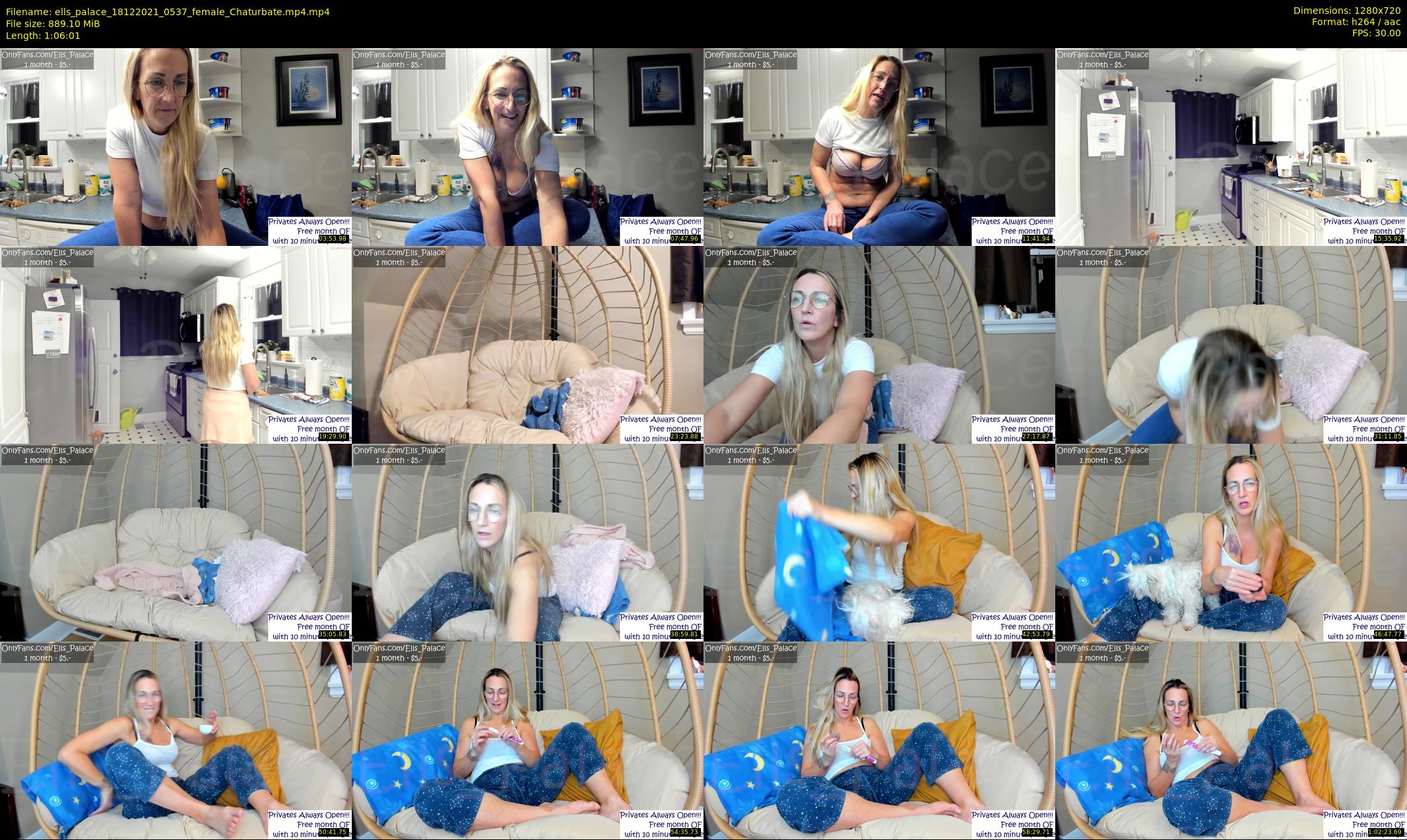 ells_palace — 67 minute Chaturbate female cam show recording, 720p, Dec 18, 2021