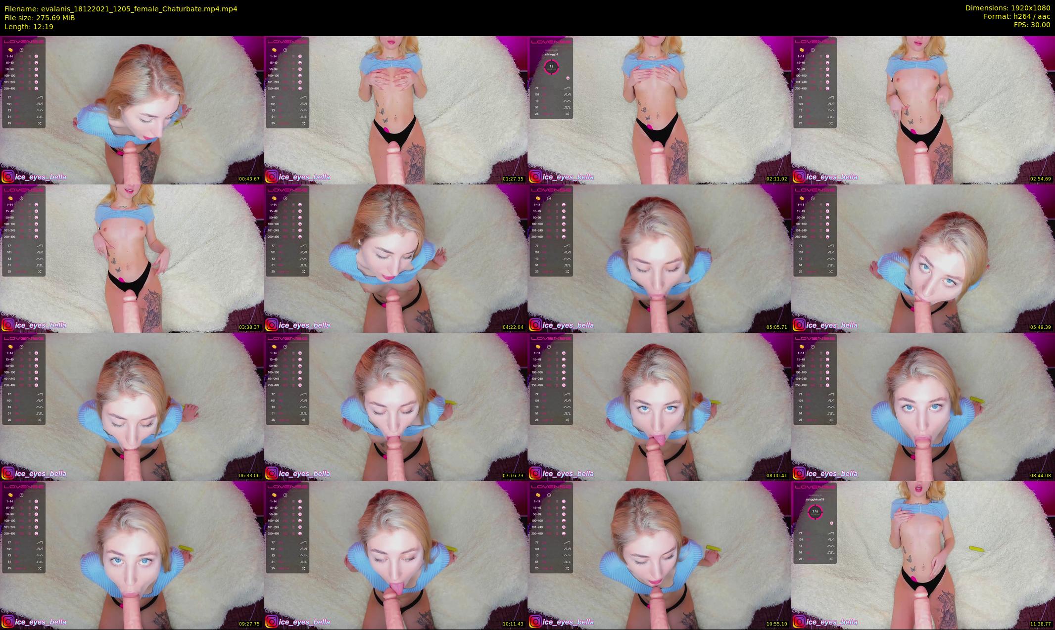 evalanis — 13 minute Chaturbate couple cam show recording, 1080p, Dec 18, 2021