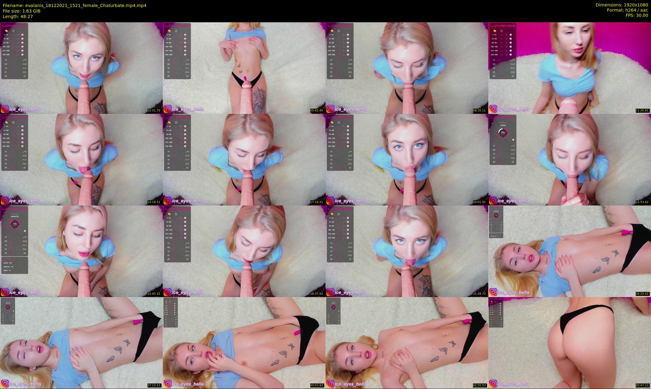 evalanis — 49 minute Chaturbate couple cam show recording, 1080p, Dec 18, 2021