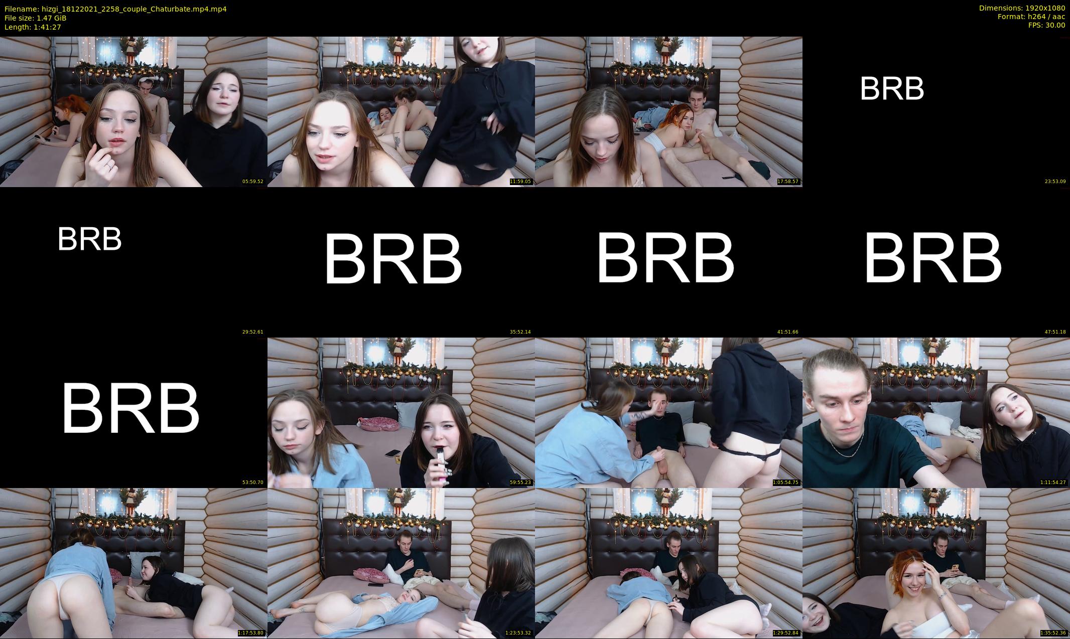 hizgi — 102 minute Chaturbate couple cam show recording, 1080p, Dec 18, 2021