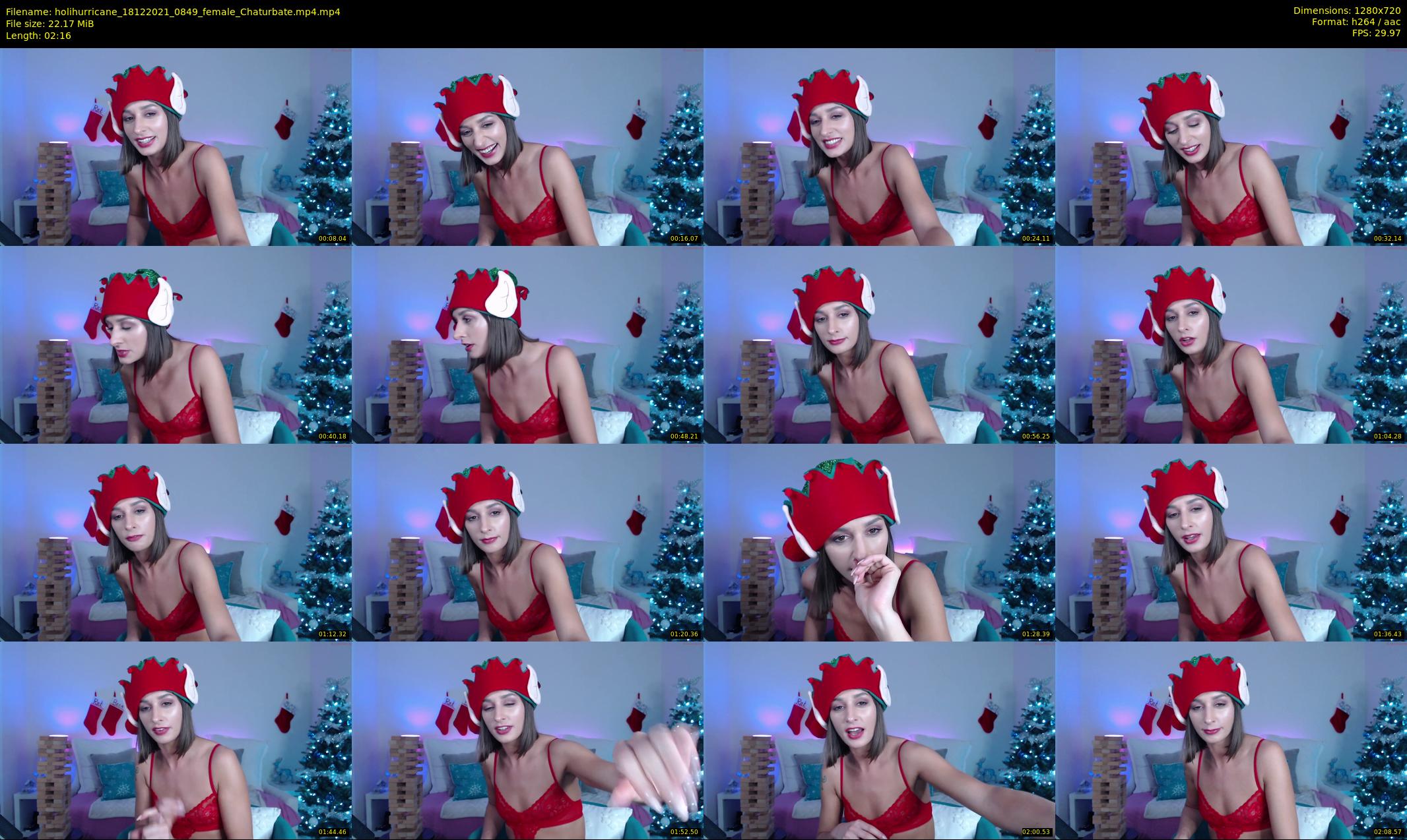 holihurricane — 3 minute Chaturbate female cam show recording, 720p, Dec 18, 2021
