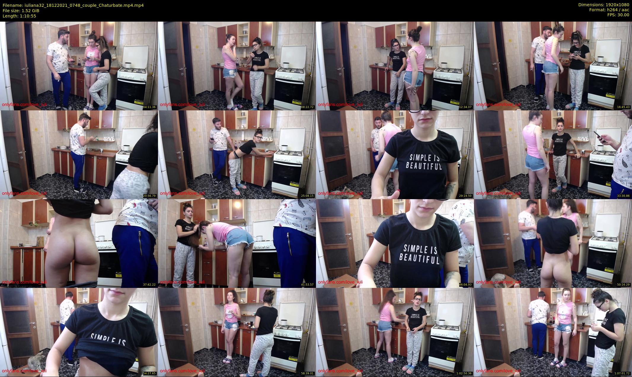 iuliana32 — 71 minute Chaturbate couple cam show recording, 1080p, Dec 18, 2021