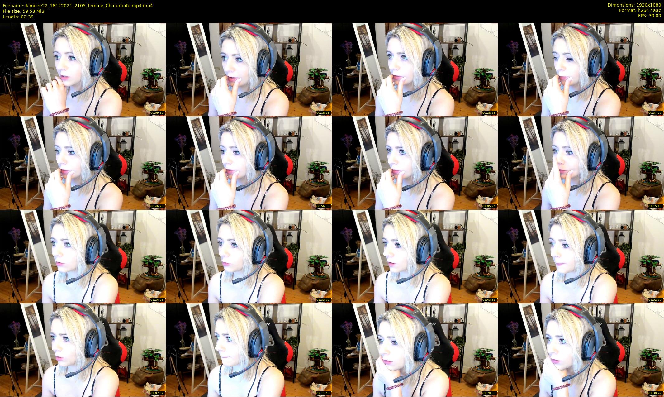 kimilee22 — 3 minute Chaturbate female cam show recording, 1080p, Dec 18, 2021