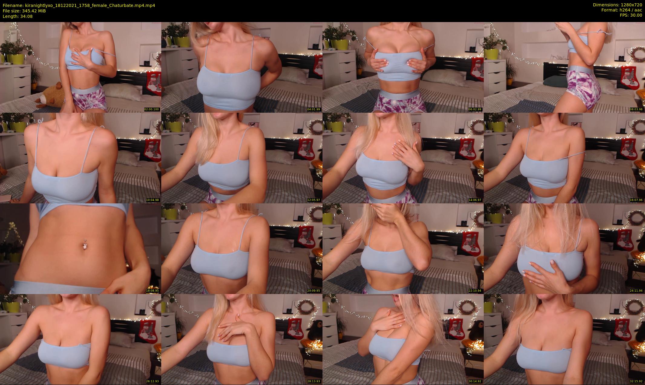 kiranightlyxo — 35 minute Chaturbate female cam show recording, 720p, Dec 18, 2021