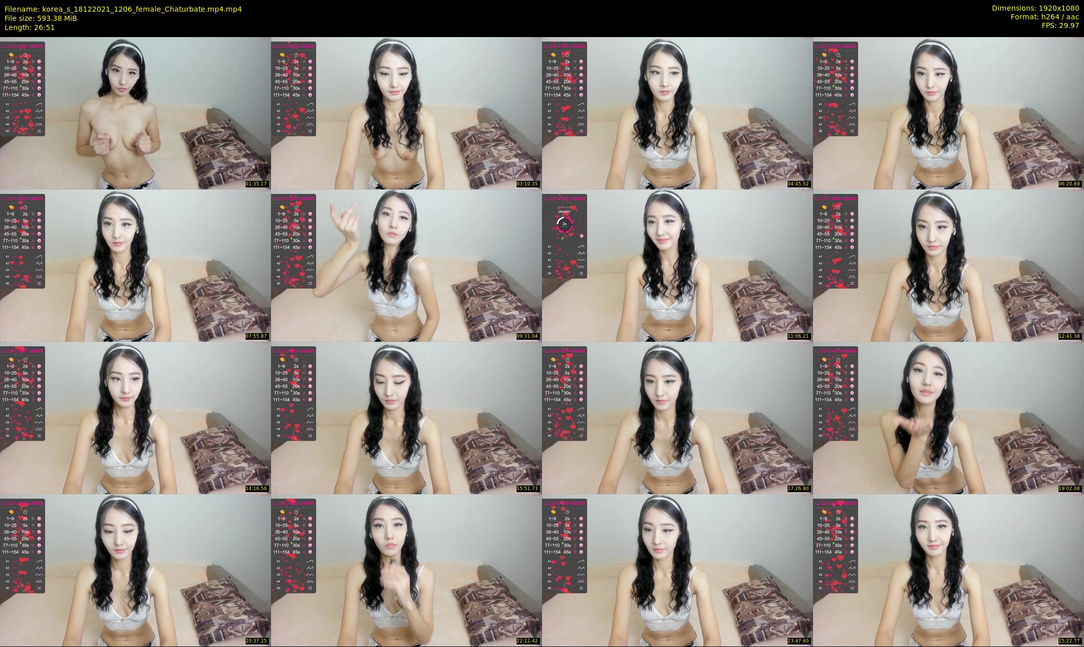 korea_s — 27 minute Chaturbate female cam show recording, 1080p, Dec 18, 2021