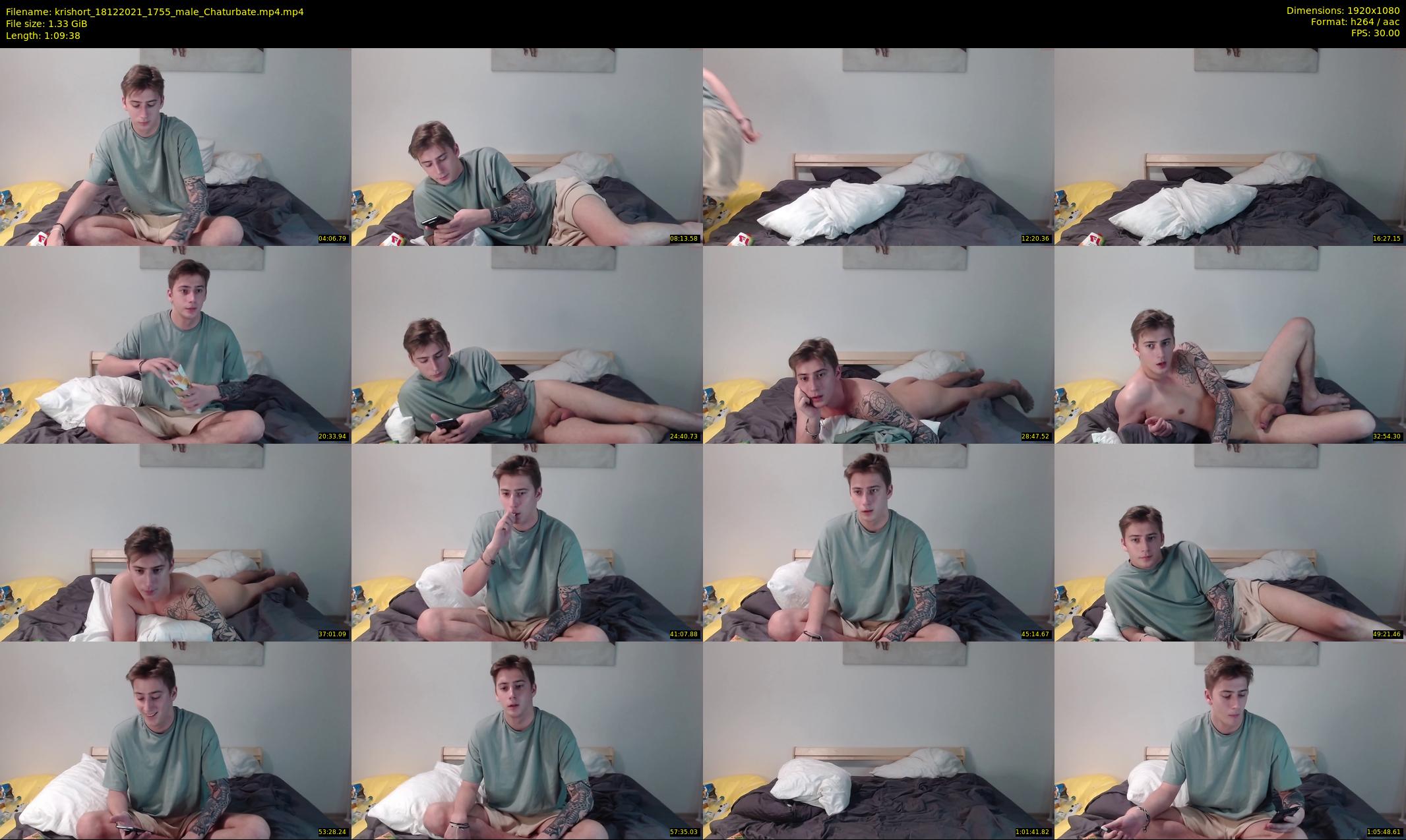 krishort — 70 minute Chaturbate male cam show recording, 1080p, Dec 18, 2021