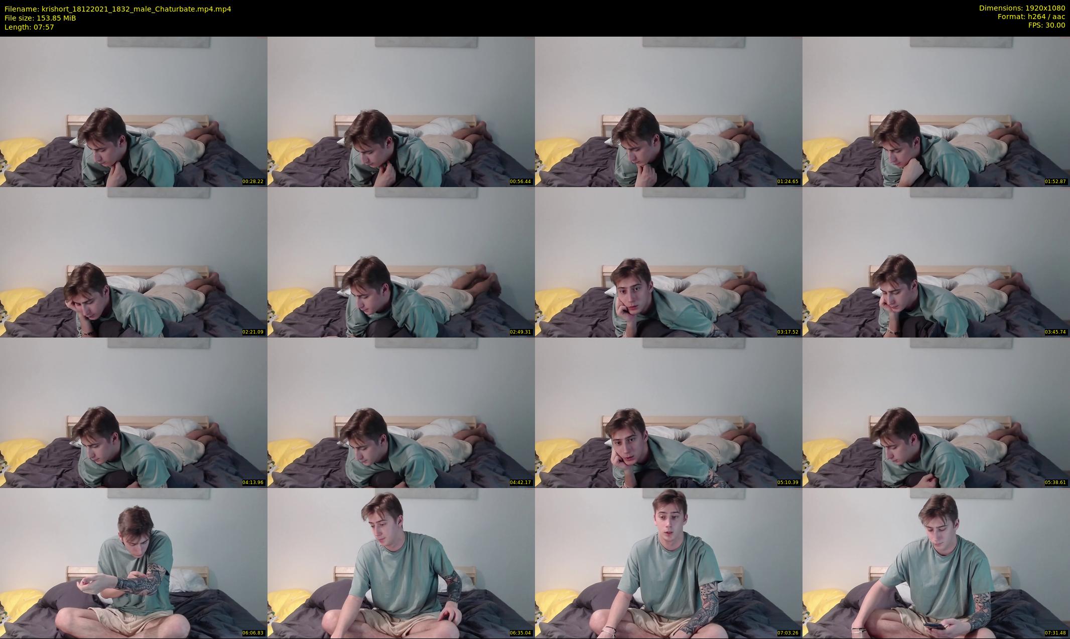 krishort — 8 minute Chaturbate male cam show recording, 1080p, Dec 18, 2021