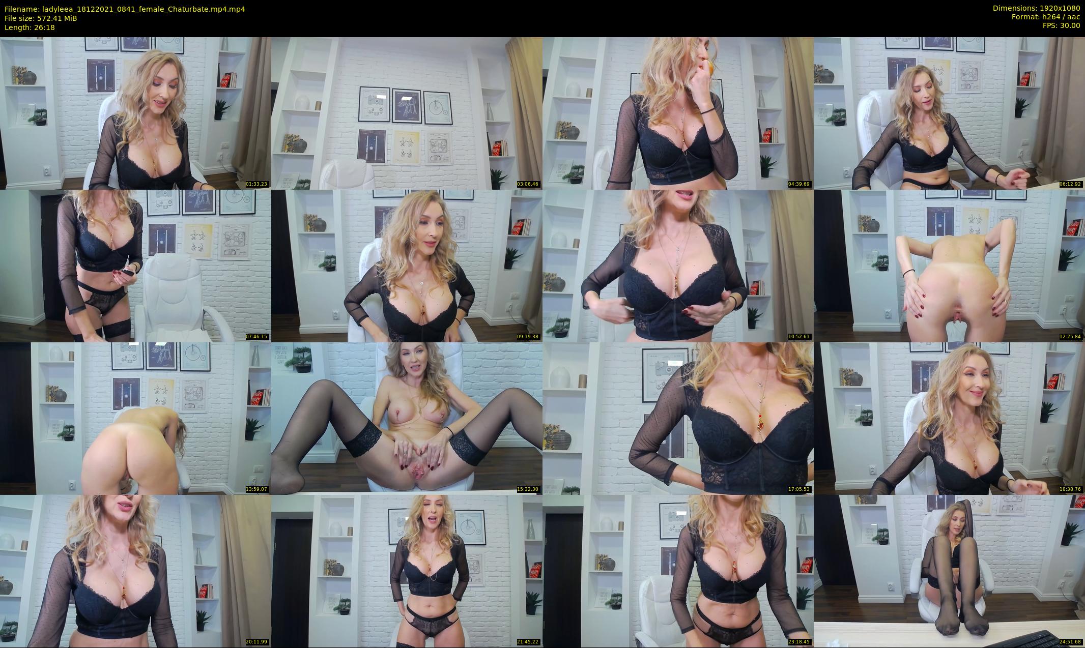 ladyleea — 27 minute Chaturbate female cam show recording, 1080p, Dec 18, 2021