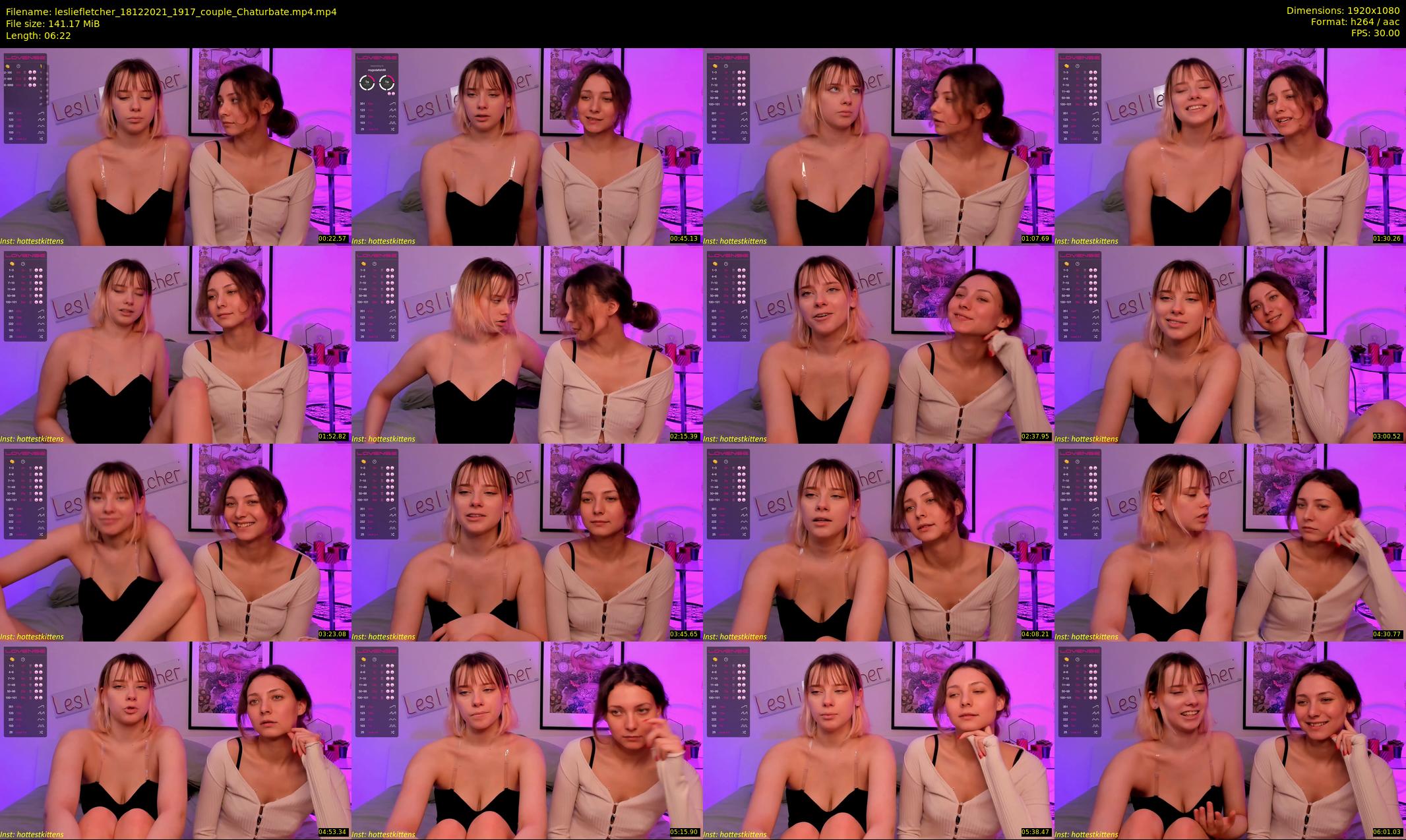 lesliefletcher — 7 minute Chaturbate couple cam show recording, 1080p, Dec 18, 2021