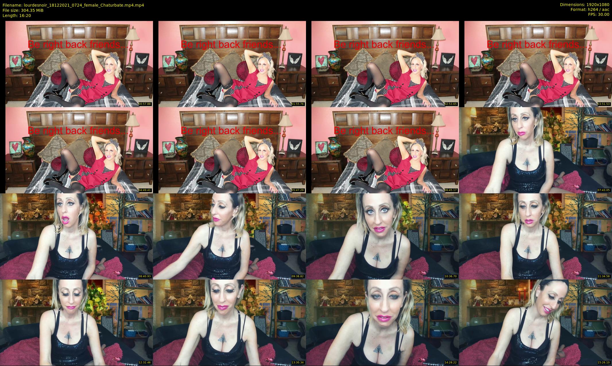 lourdesnoir — 17 minute Chaturbate female cam show recording, 1080p, Dec 18, 2021